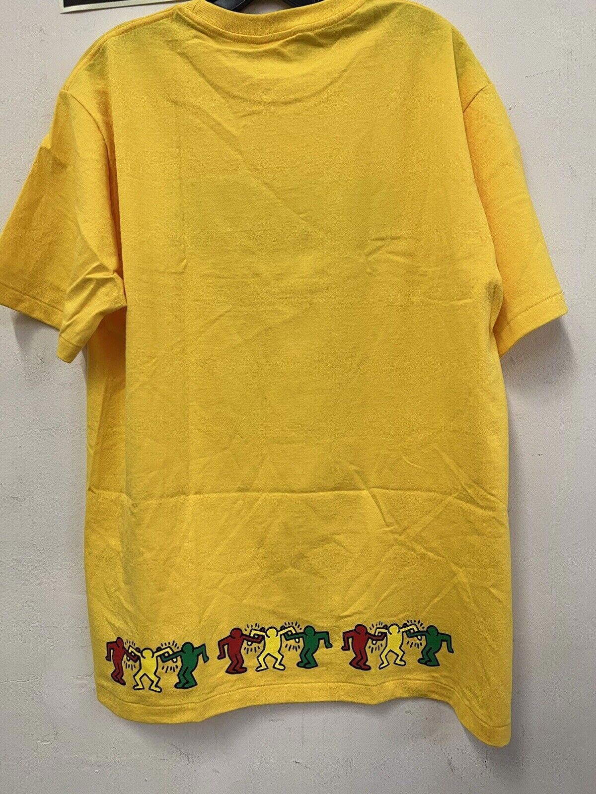 Bape BAPE Keith Haring Foundation Tee 2 XL Yellow a bathing ape Size US XL / EU 56 / 4 - 6 Thumbnail
