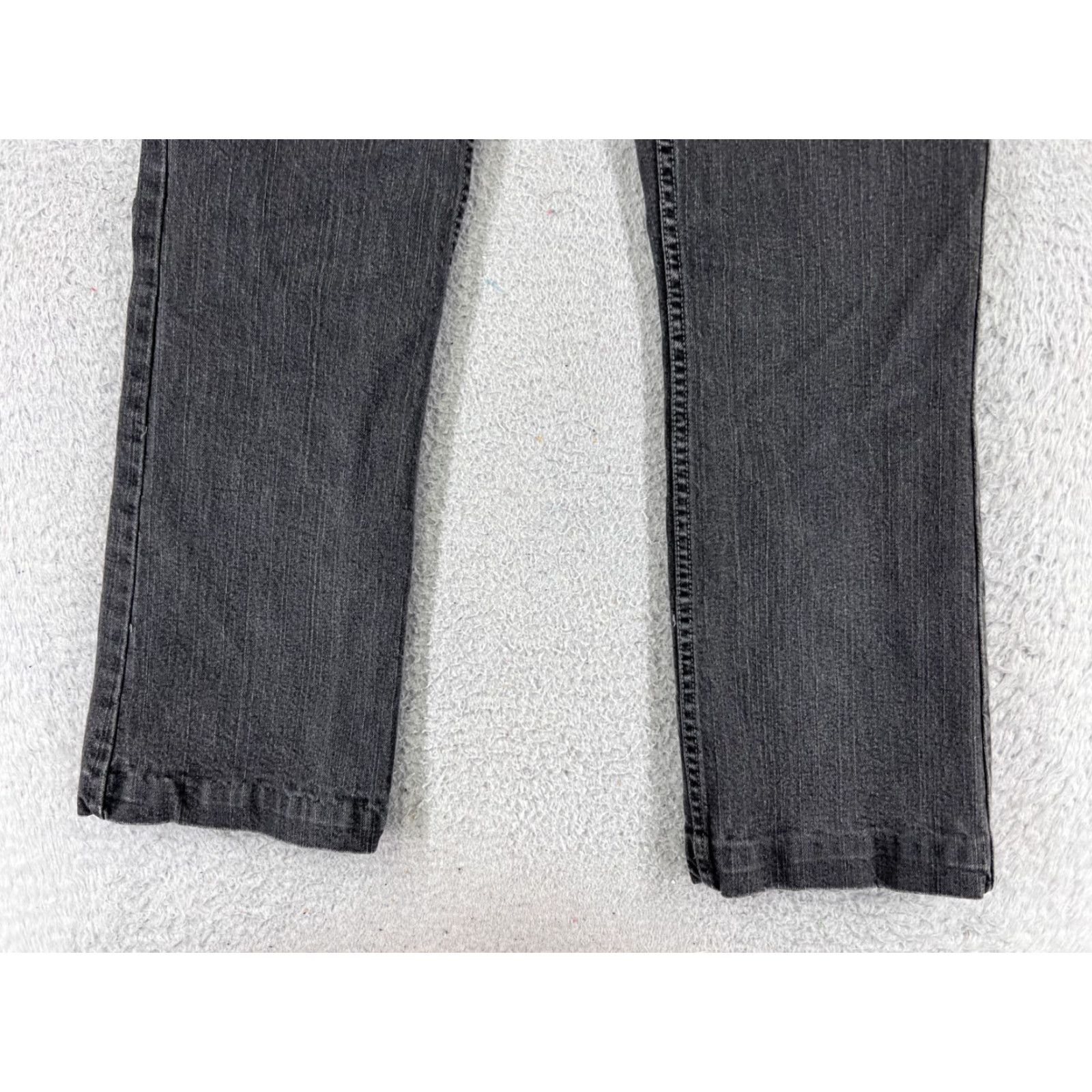 Vintage VINTAGE Chico's Jeans Womens Bootcut Denim Cotton Blend 27x28 Size 1 Black 5-Pocket Design Regular Womens Size 25" / US 0 / IT 36 - 2 Thumbnail