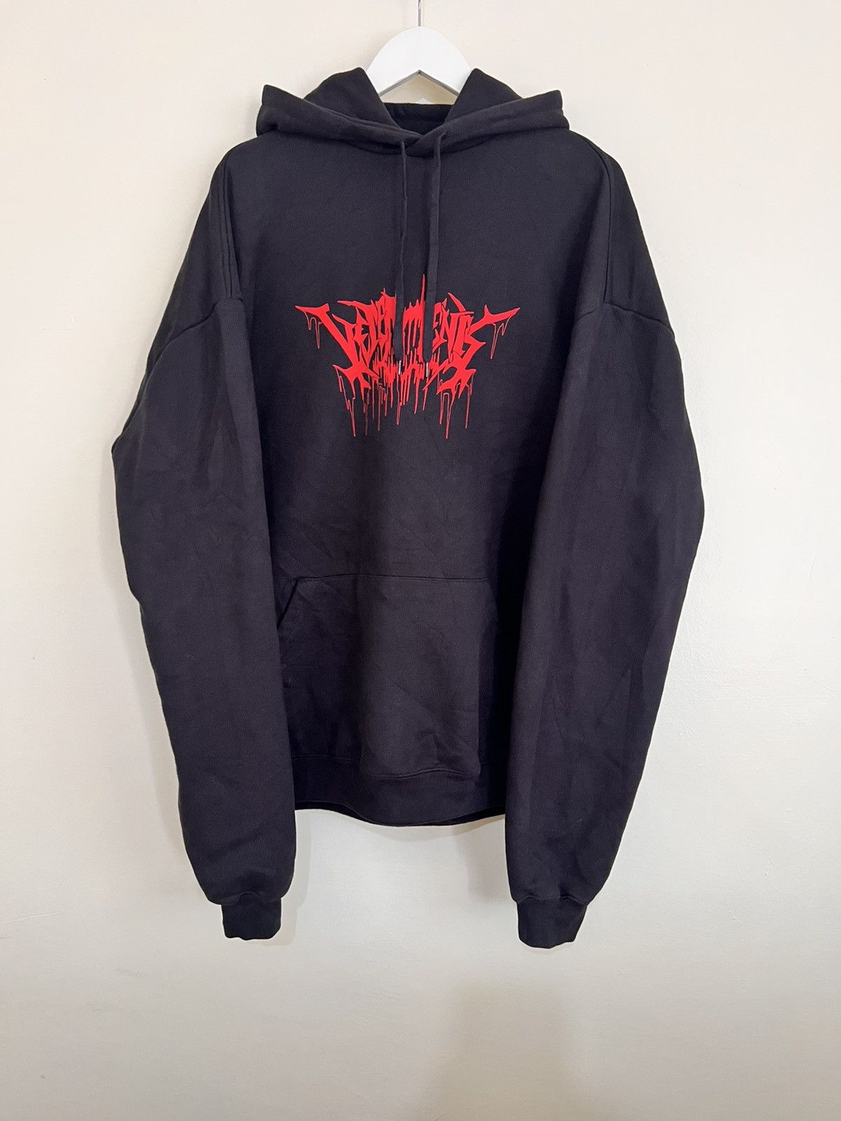 Vetements VETEMENTS THICK METAL TOUR HOODIE Size US XS / EU 42 / 0 - 1 Thumbnail