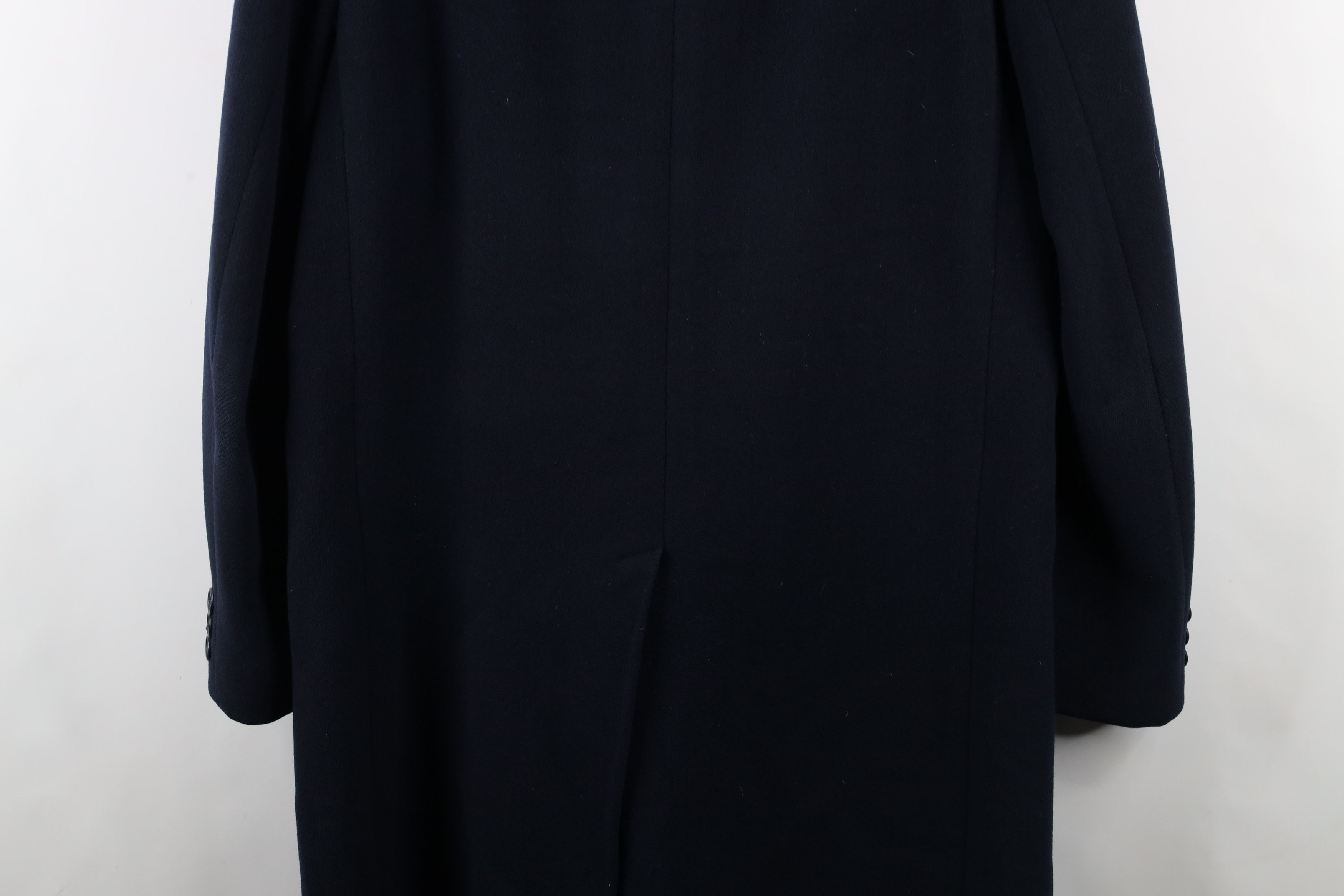 Vintage Vintage 90s Streetwear Double Breasted Overcoat Blue USA Size US XL / EU 56 / 4 - 16 Thumbnail