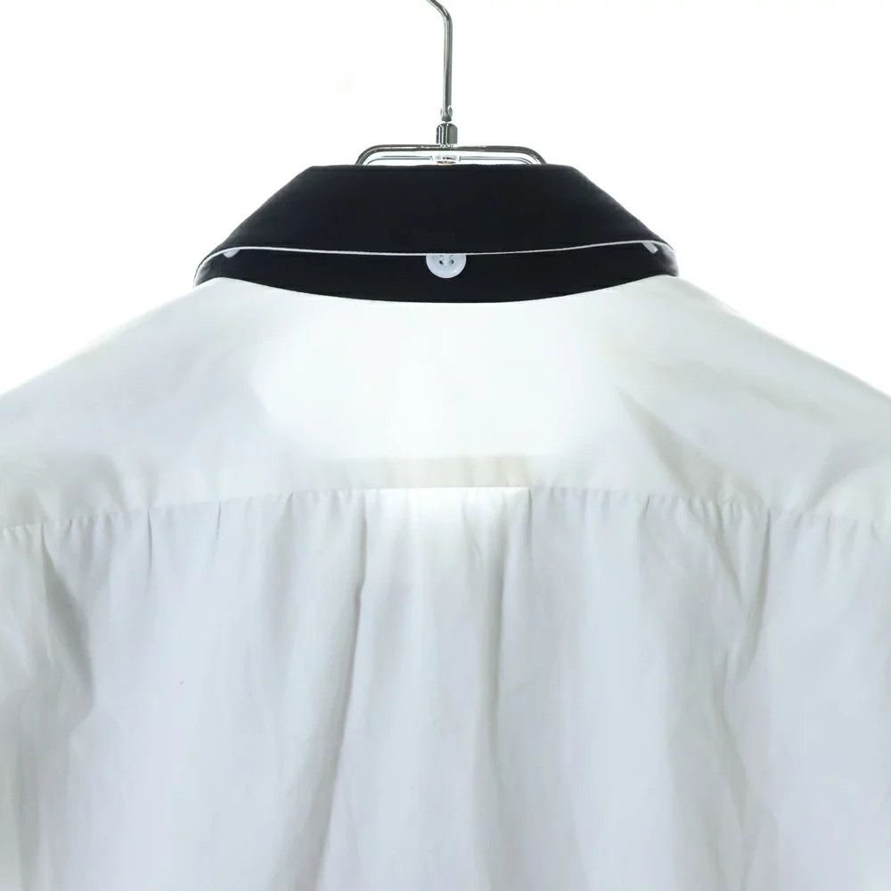 Yohji Yamamoto yohji yamamoto pour homme//23AW BLACK AND WHITE SHIRT Size US L / EU 52-54 / 3 - 4 Thumbnail