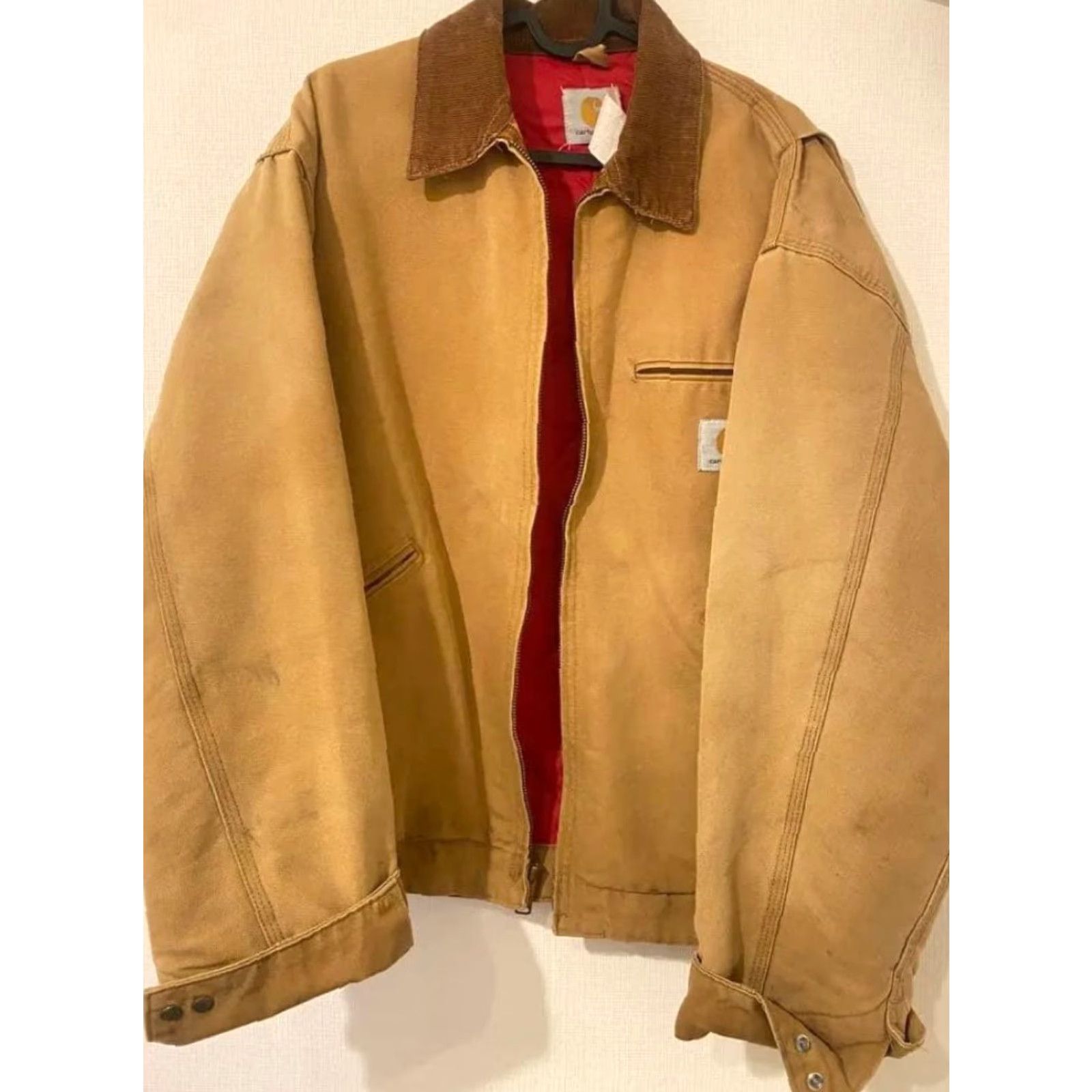 Carhartt Carhartt Detroit Jacket Men M Brown Made in USA Used Size US M / EU 48-50 / 2 - 2 Thumbnail