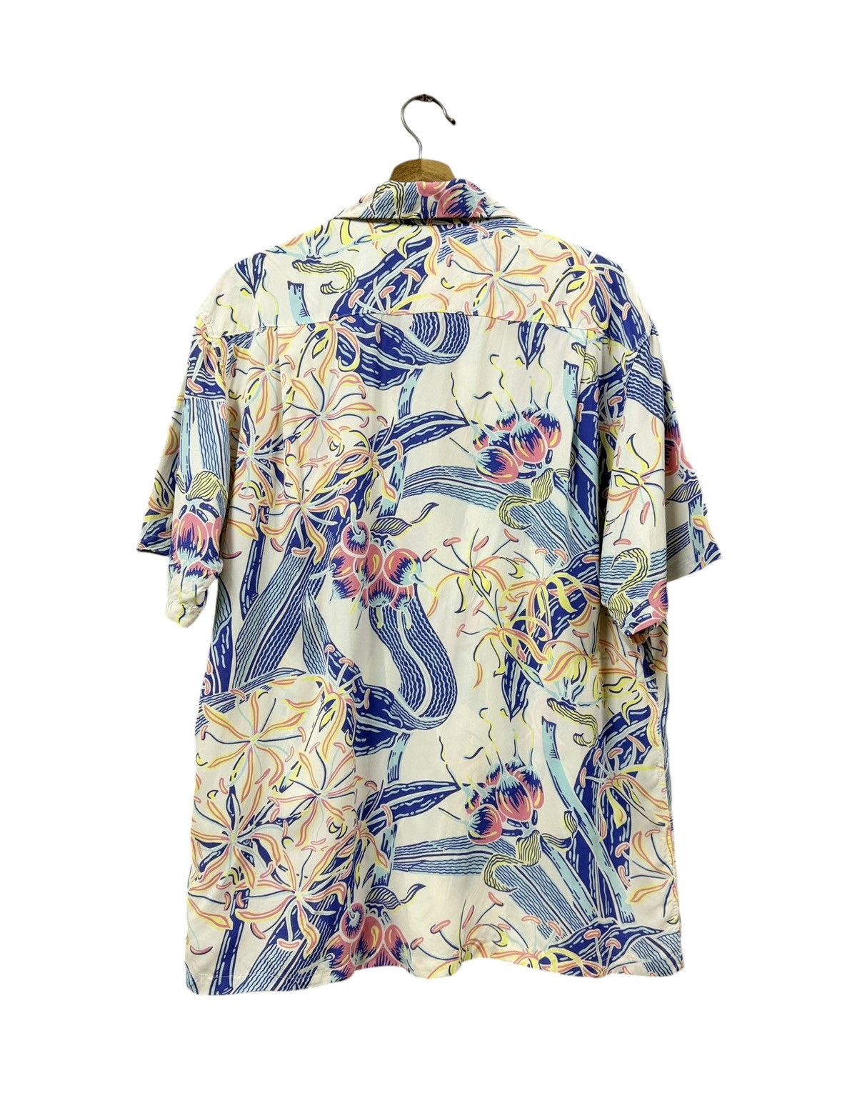 Sun Surf Vtg🔥90’s Sunsurf Camp Collar Hawaii Tranditional Japanese Size US L / EU 52-54 / 3 - 12 Thumbnail