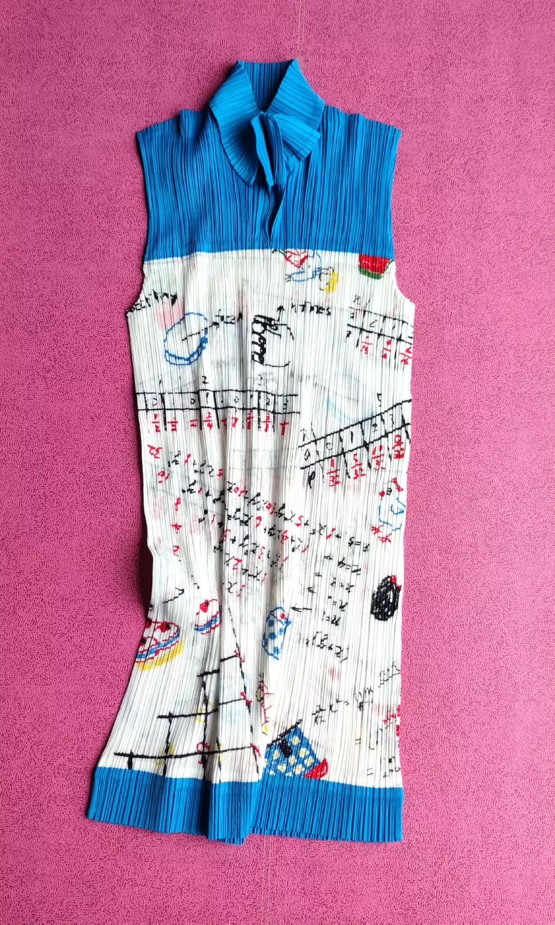 Issey Miyake Issey Miyake size:3 A vintage long vest with green blackbo Size M / US 6-8 / IT 42-44 - 6 Thumbnail