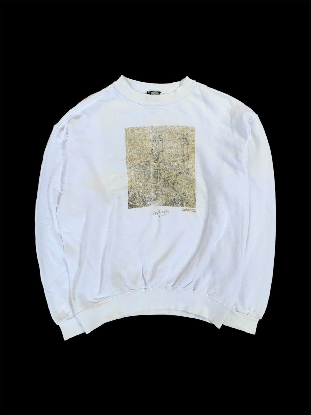Vintage Vintage 90s Mc Esher Sweatshirt Size US L / EU 52-54 / 3 - 1 Thumbnail
