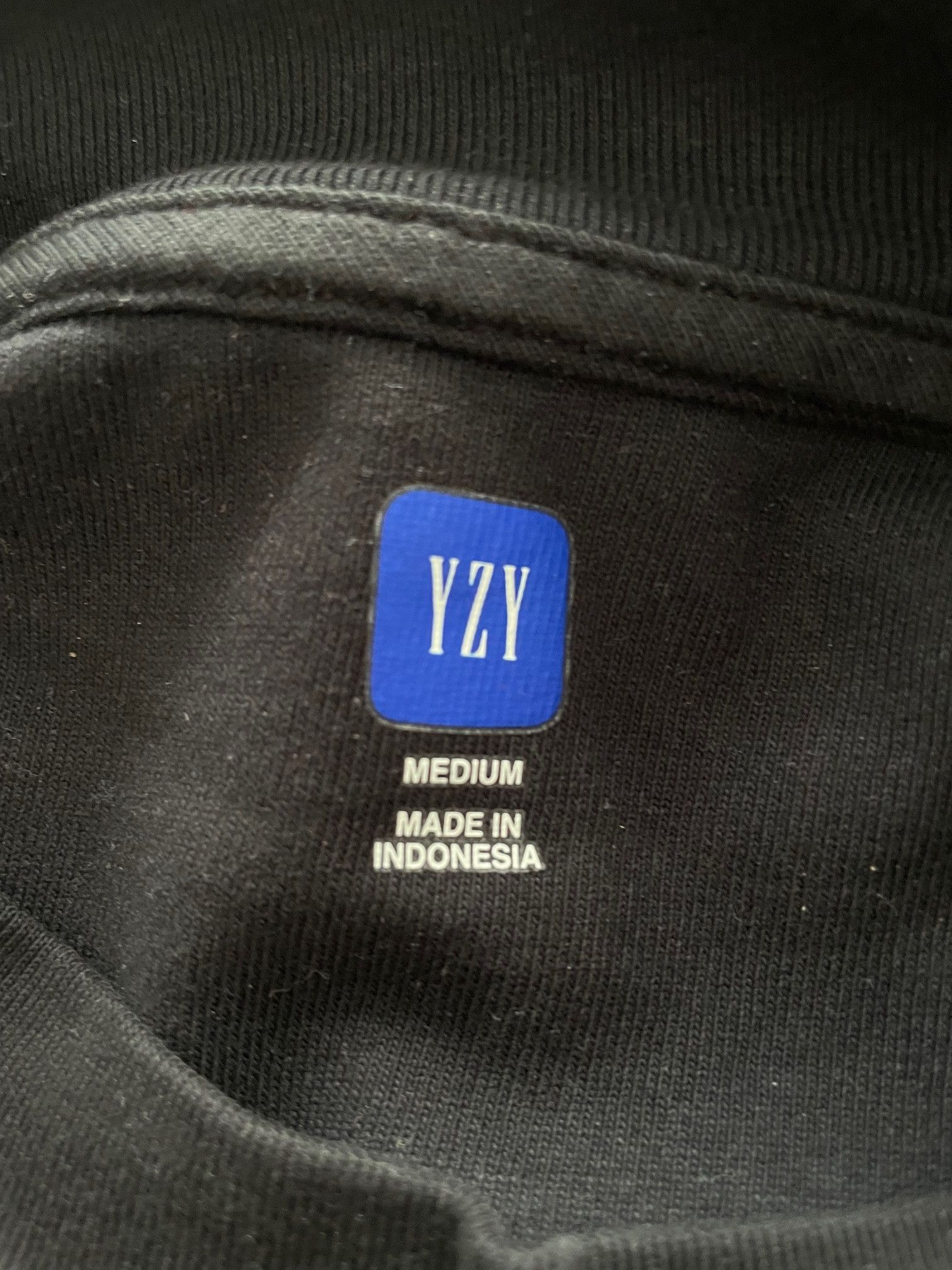 Balenciaga × Gap × Kanye West YZY Gap short sleeve no seam black cotton shirt t-shirt M 48 Size US M / EU 48-50 / 2 - 10 Thumbnail