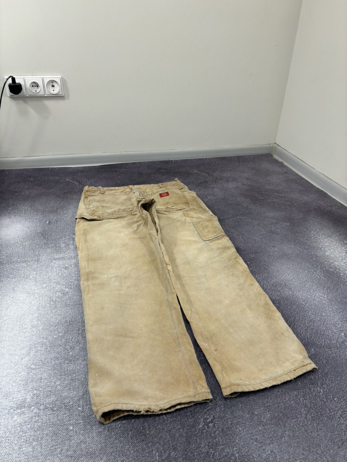 Dickies Vintage Dickies USA Workwear Faded Baggy Carpenter Pants Size US 34 / EU 50 - 4 Thumbnail