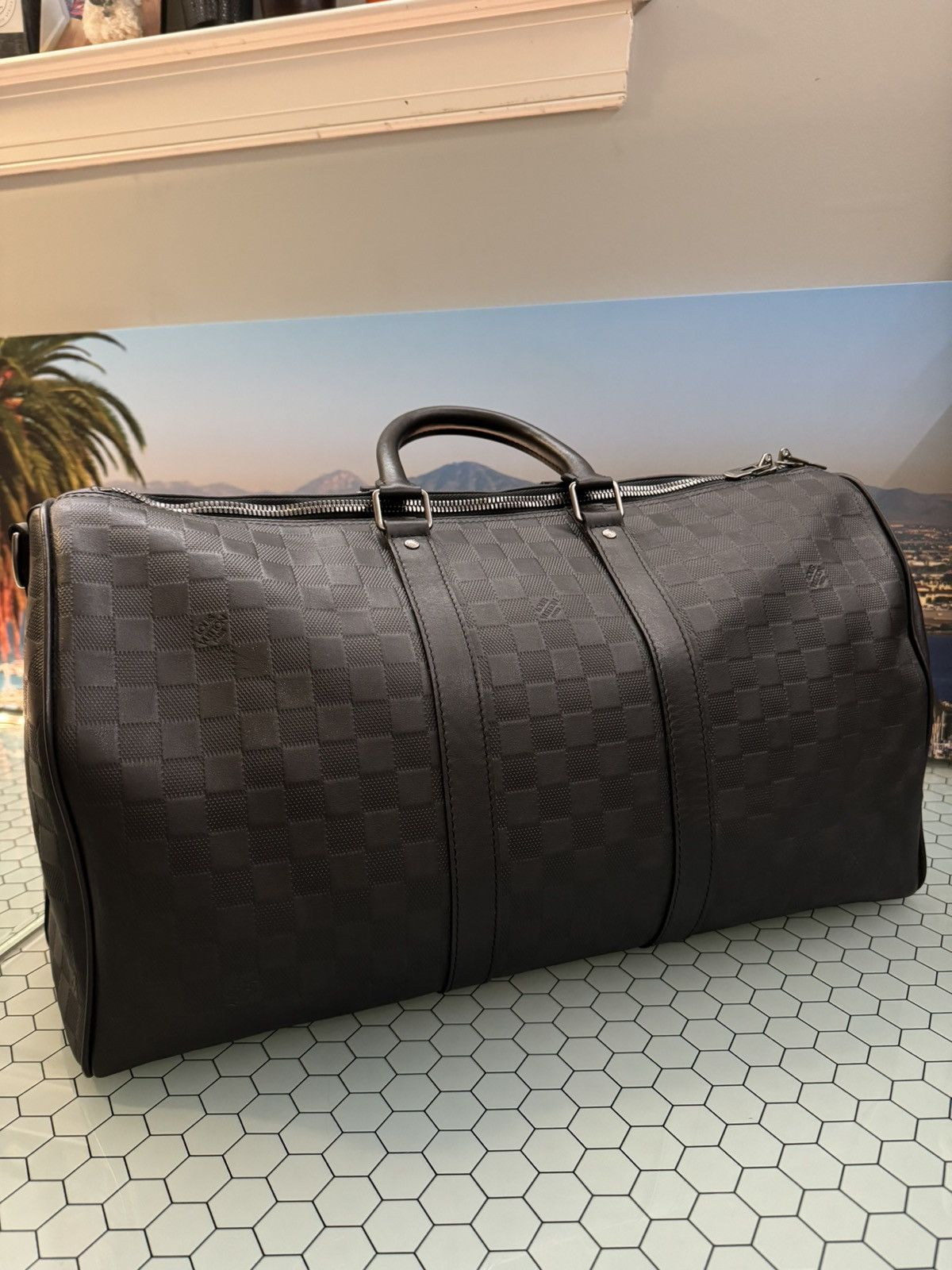 Louis Vuitton Louis Vuitton Infini Keepall 45 Size ONE SIZE - 7 Thumbnail