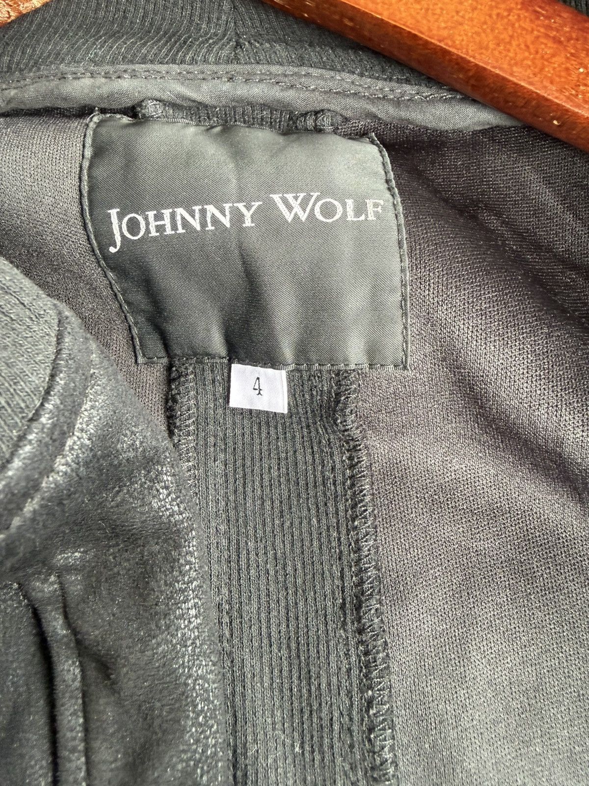 Tornado Mart Rare Johnny Wolf Asymmetrical Wax Zipper Hoodie Size US M / EU 48-50 / 2 - 9 Thumbnail