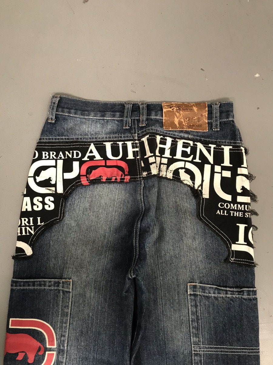Ecko Unltd. × Vintage Y2K Style Duyingke Denim Size US 32 / EU 48 - 9 Thumbnail