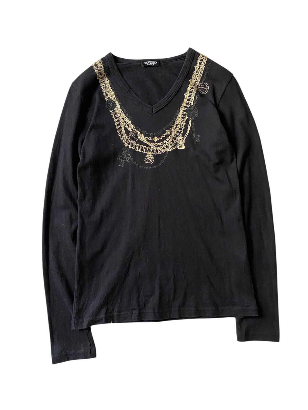 Tornado Mart Tornado Mart Chain Print Logo Long Sleeve Shirt Size US S / EU 44-46 / 1 - 1 Thumbnail