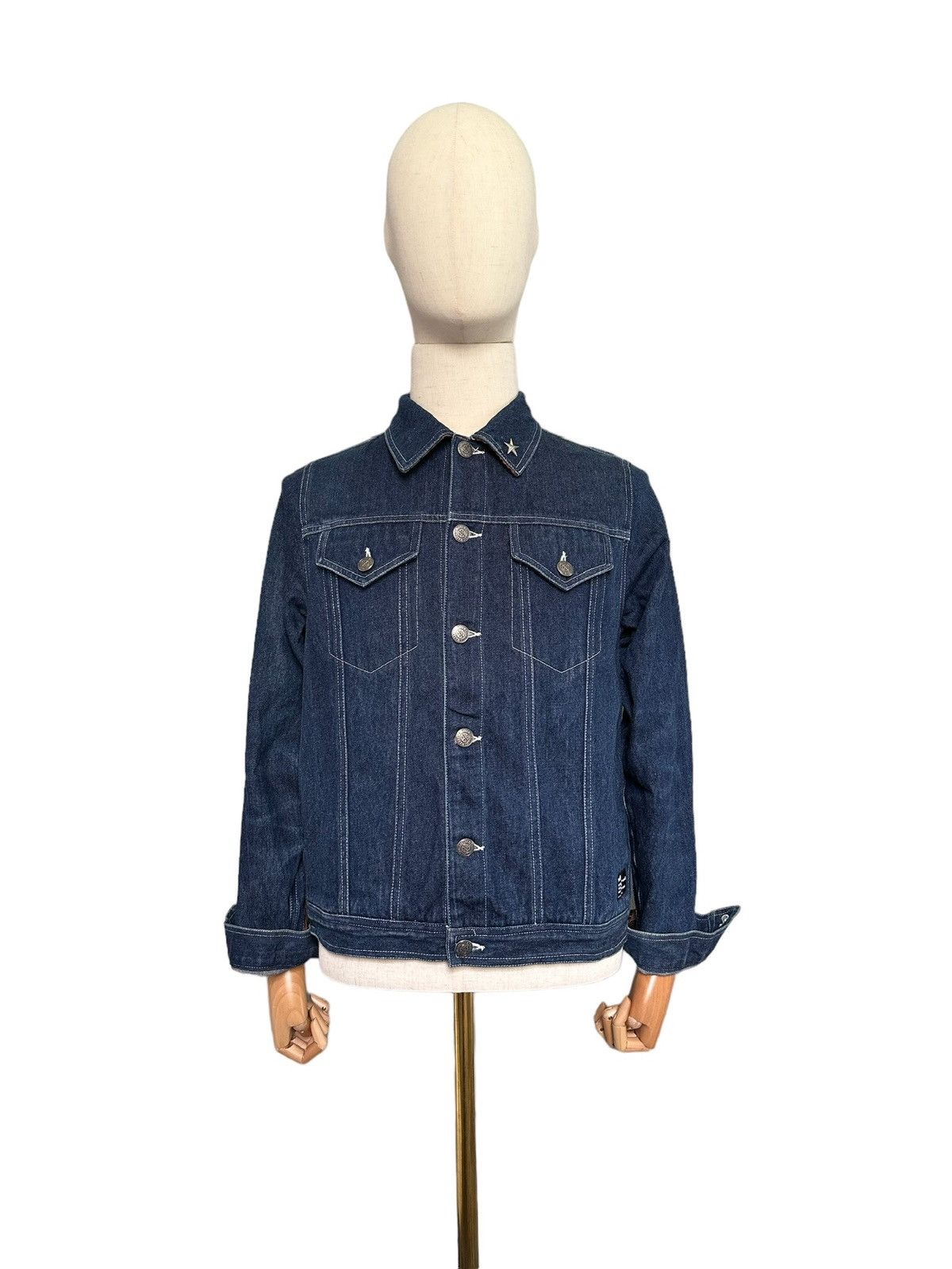 PEEL&LIFT Y2k FUVA Anarchism trucker denim jacket Size US M / EU 48-50 / 2 - 7 Thumbnail