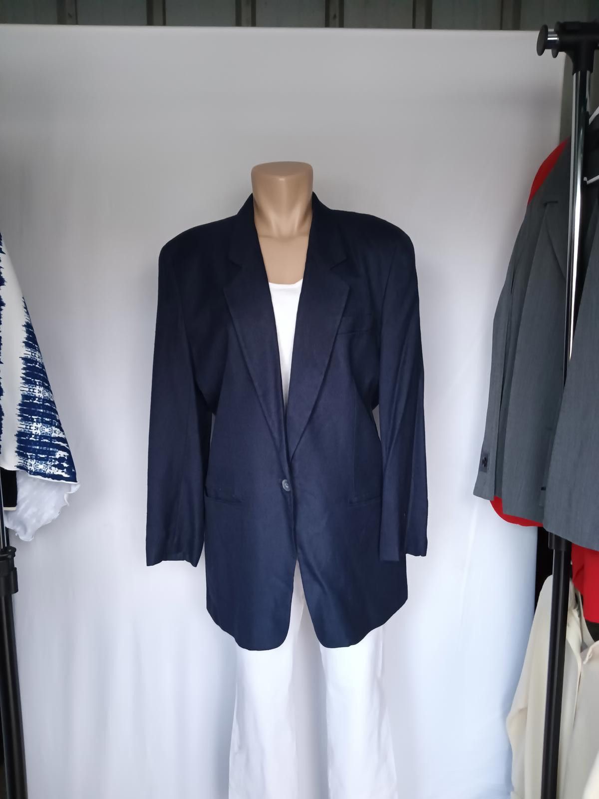Designer Lia Claiborne Collection Blazer Size M / US 6-8 / IT 42-44 - 2 Thumbnail