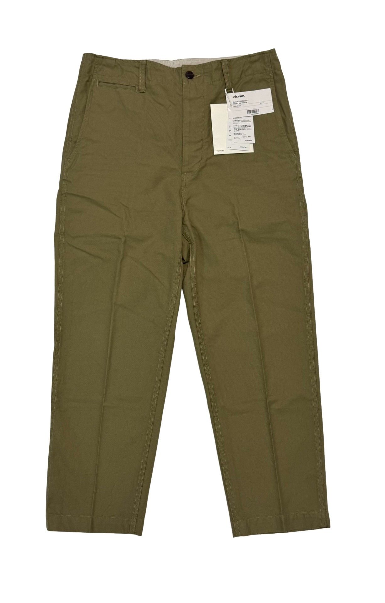 Visvim Visvim Khaki Chino Pants Size 2 Size US 30 / EU 46 - 1 Thumbnail