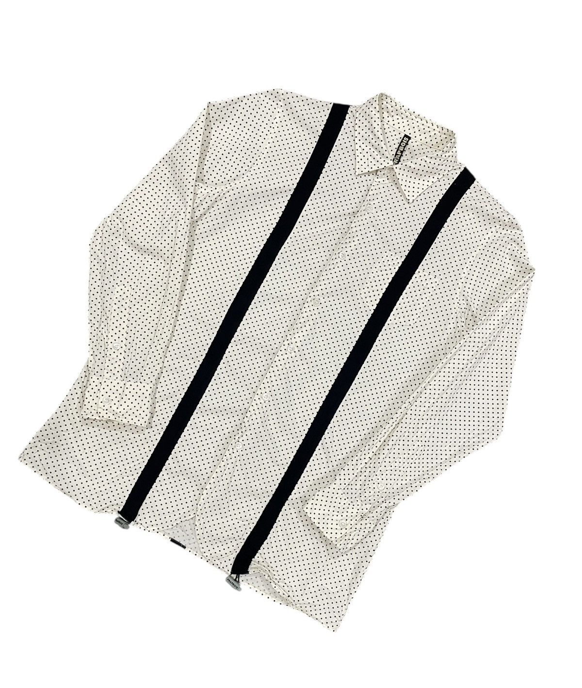 Frapbois Frapbois Issey Miyake Suspender Lining Dotted Iconic Shirtes Size US M / EU 48-50 / 2 - 4 Thumbnail