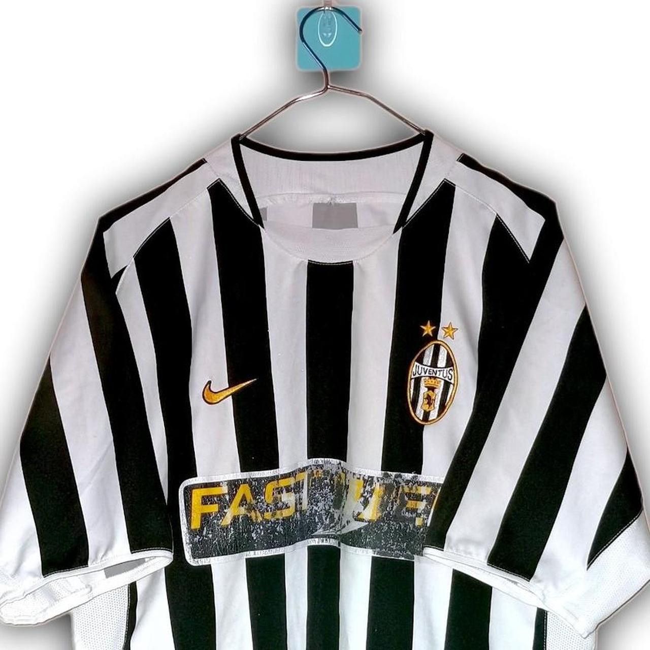 Nike Fc Juventus Italy 2003 2004 Home Shirt Jersey Size US L / EU 52-54 / 3 - 1 Thumbnail