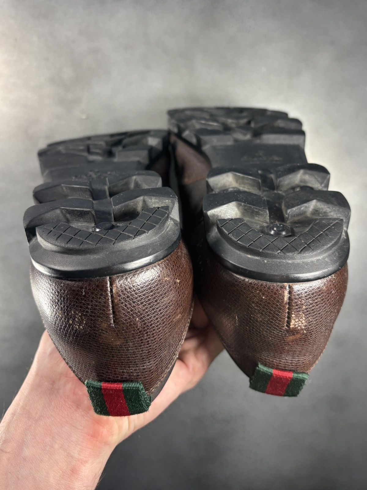 Gucci Gucci F/W 2005 Shoes Leather Sneakers GATs Cleat Soccer Foot Size US 10.5 / EU 43-44 - 14 Thumbnail