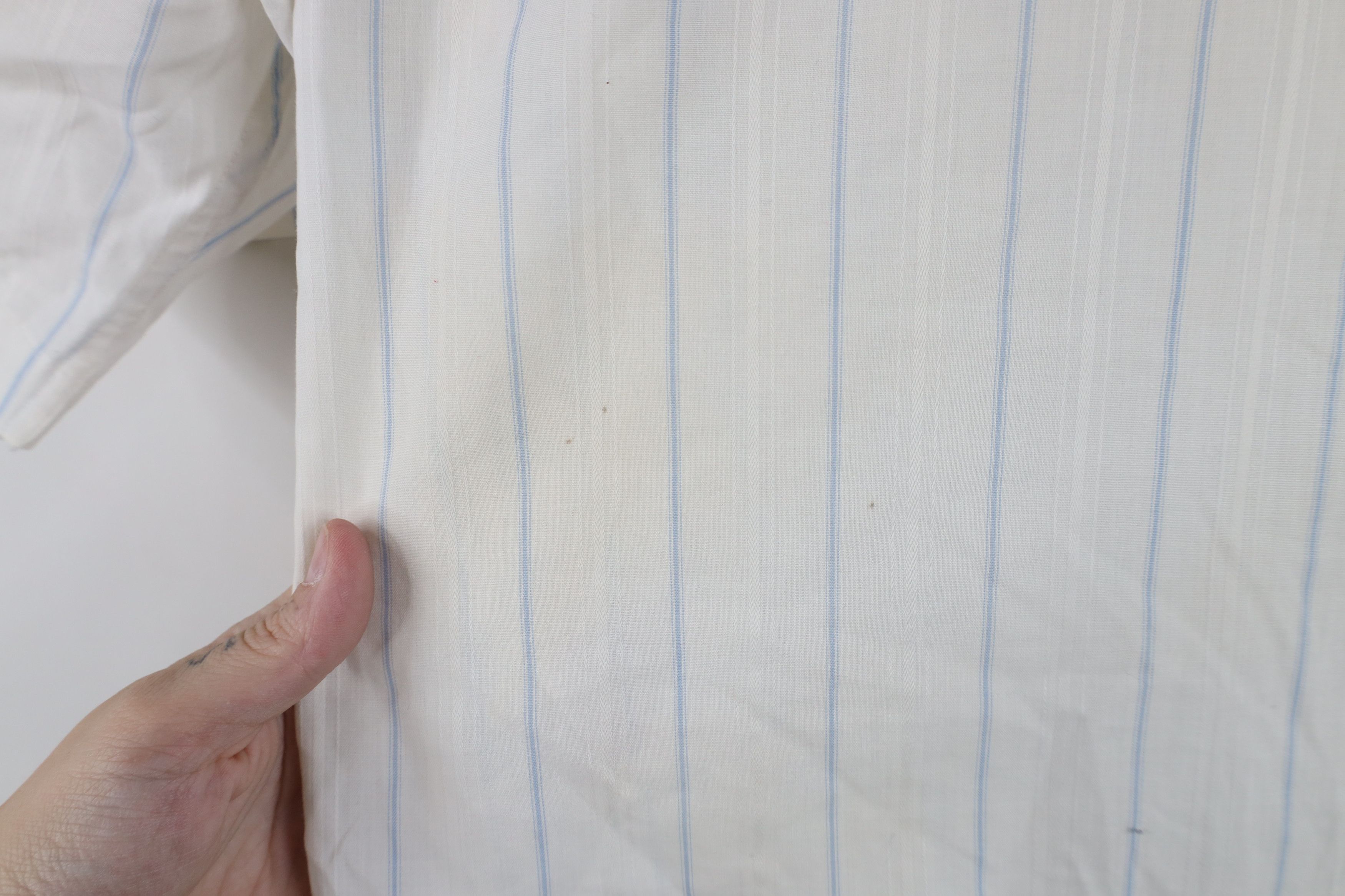 Vintage Vintage 70s Streetwear Striped Short Sleeve Button Shirt USA Size US M / EU 48-50 / 2 - 12 Thumbnail