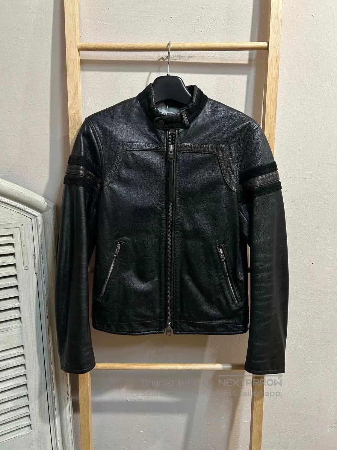 Armani Armani Vintage Leather Jacket. Size US M / EU 48-50 / 2 - 1 Thumbnail