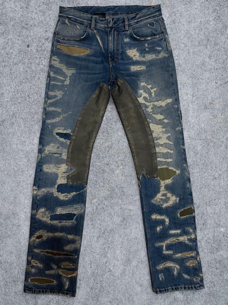 Givenchy givenchy moleskin boro denim | Grailed