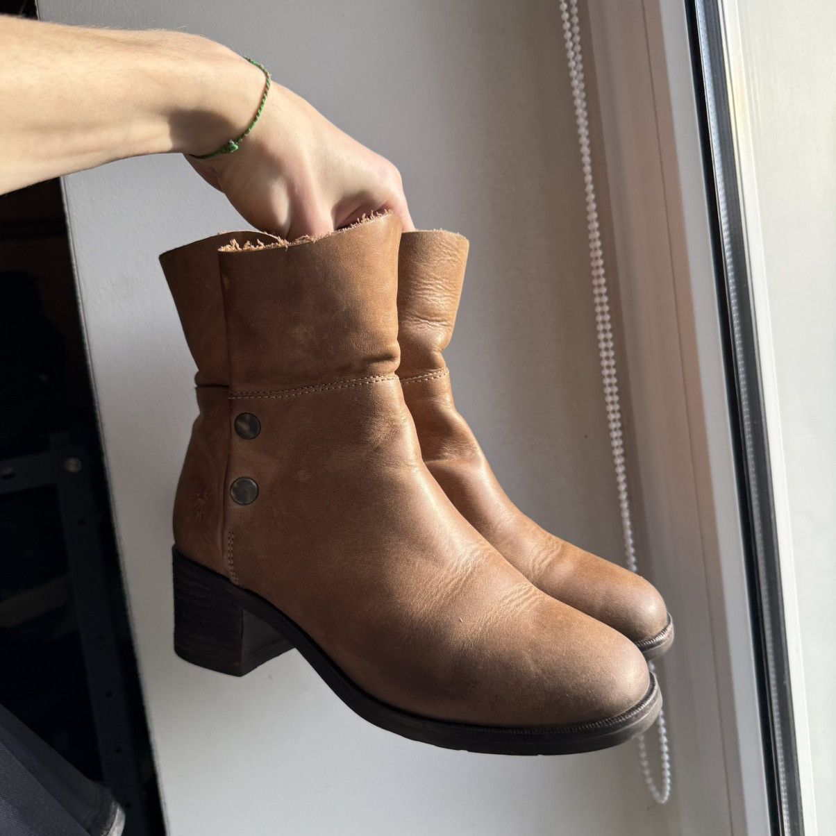 Fly London 📌 Vintage Fly London Guidi style Leather Boots Moto Size US 8 / IT 38 - 1 Thumbnail