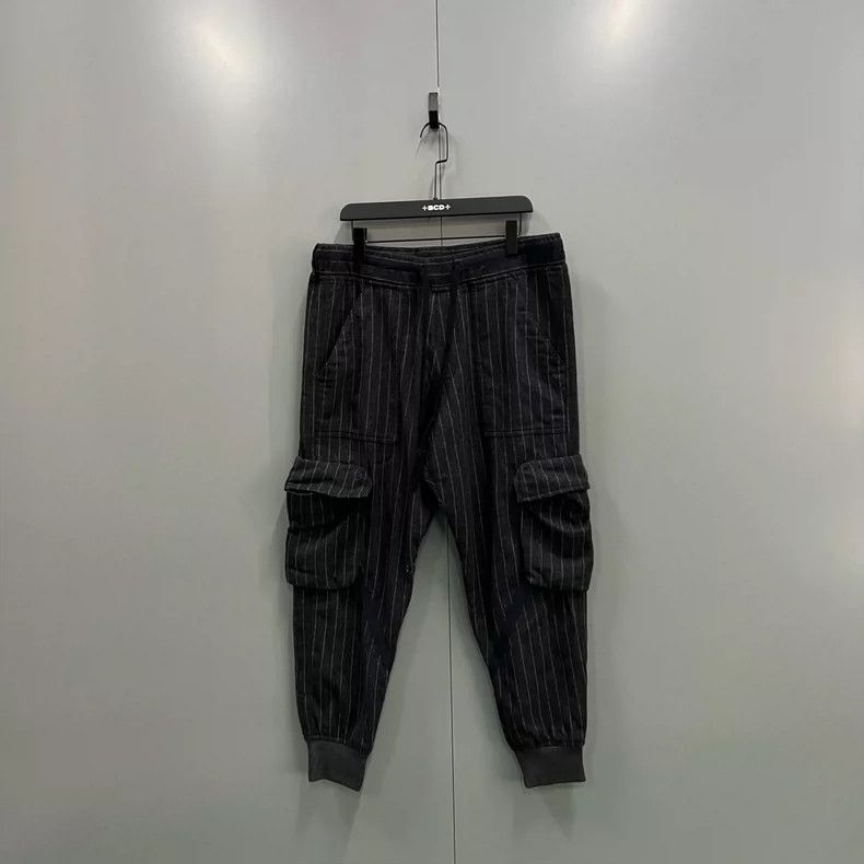Greg Lauren greg lauren striped pocket pants-dmc Size US 26 / EU 42 - 1 Thumbnail