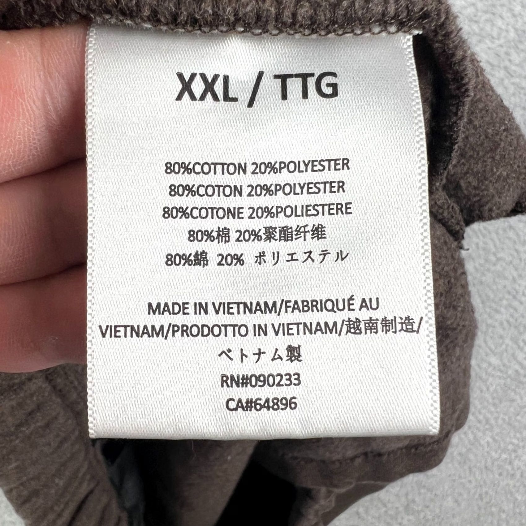 Vintage Fear of God Essentials Sweat Shorts Fleece Drawstring 2XL Mens Brown Size US 39 - 4 Thumbnail