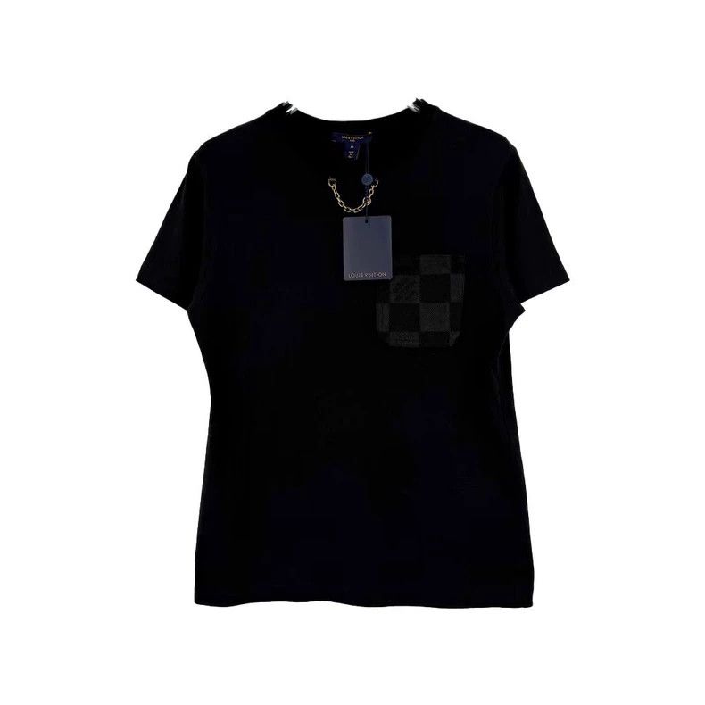 Louis Vuitton Louis Vuitton Black chain logo checkerboard pocket short sl Size US M / EU 48-50 / 2 - 1 Thumbnail