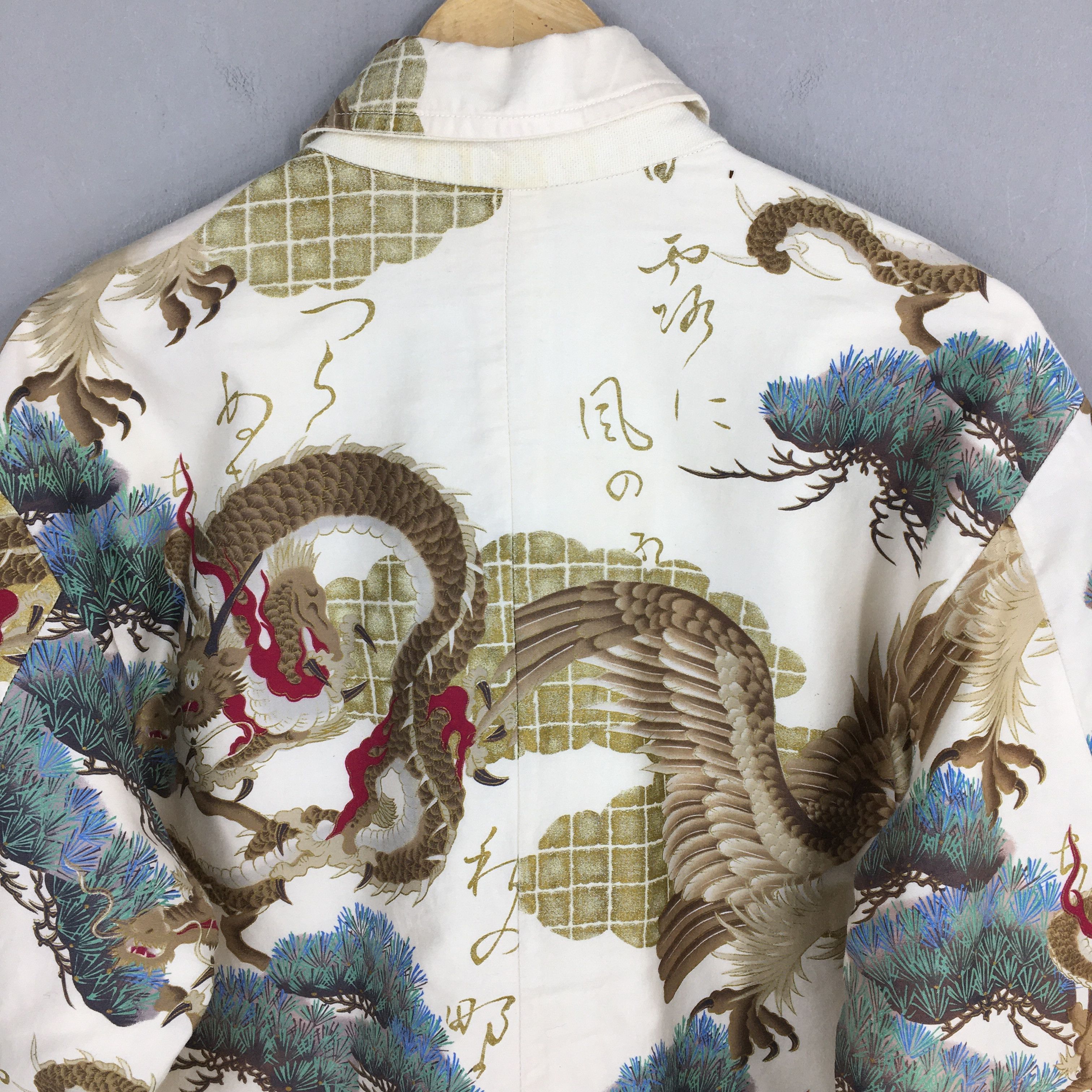 Vintage Vintage Sukajan Dragon Eagles Japan Bomber Jacket Medium Size US M / EU 48-50 / 2 - 10 Thumbnail