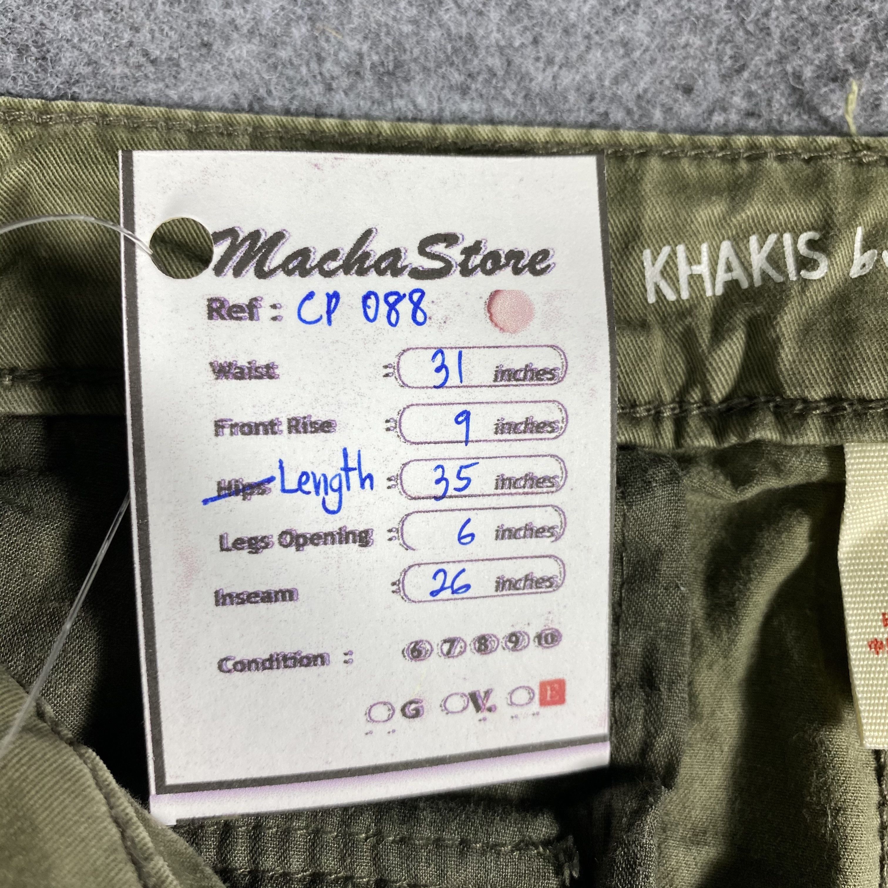 Gap Japanese Brand Khakis Gap Multipocket Tactical Cargo Pants Size US 31 - 7 Thumbnail