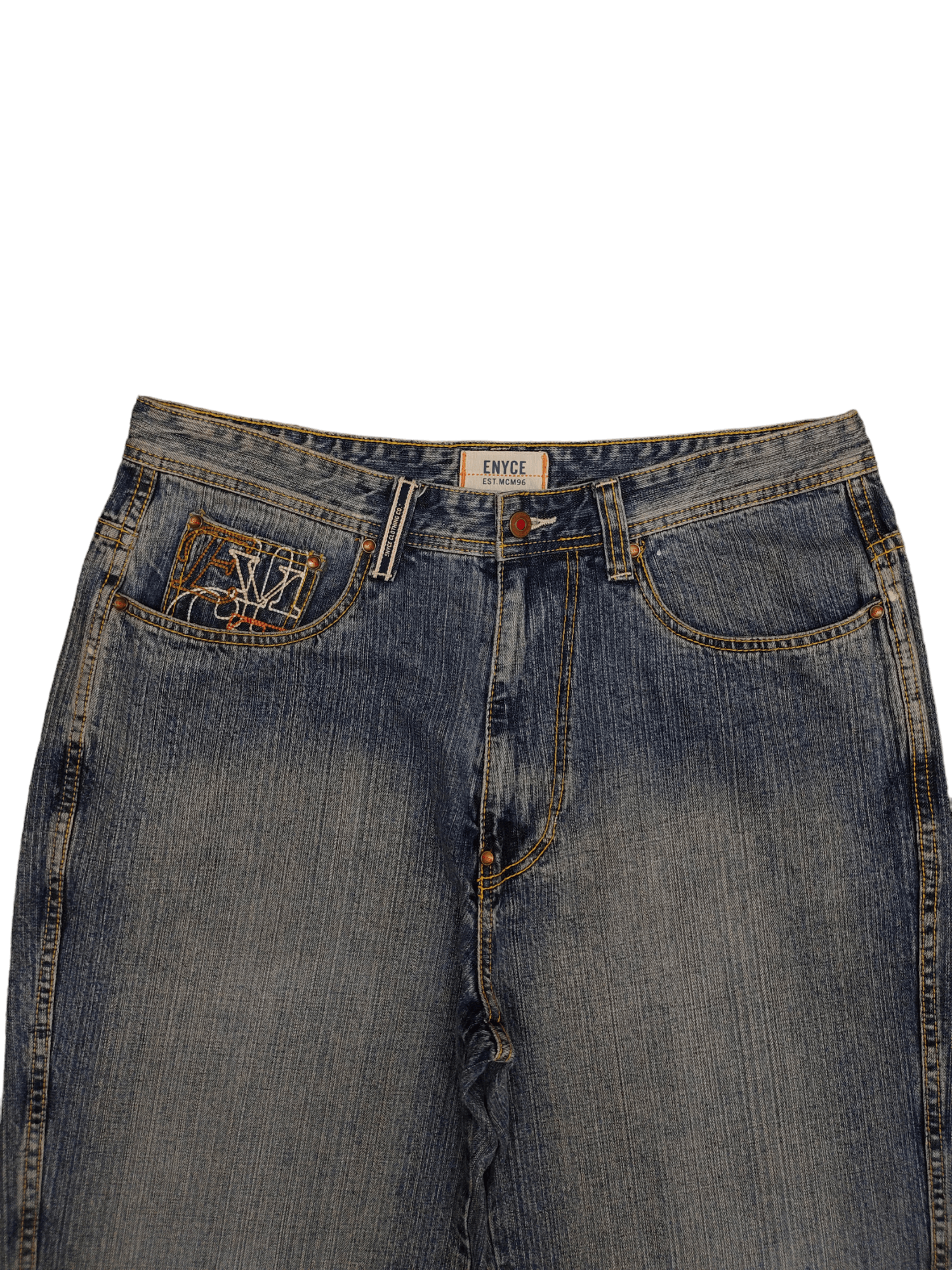 Enyce Baggy Jeans Enyce Denim Wide Loose Y2k Streetwear Jnco Size US 36 / EU 52 - 10 Thumbnail