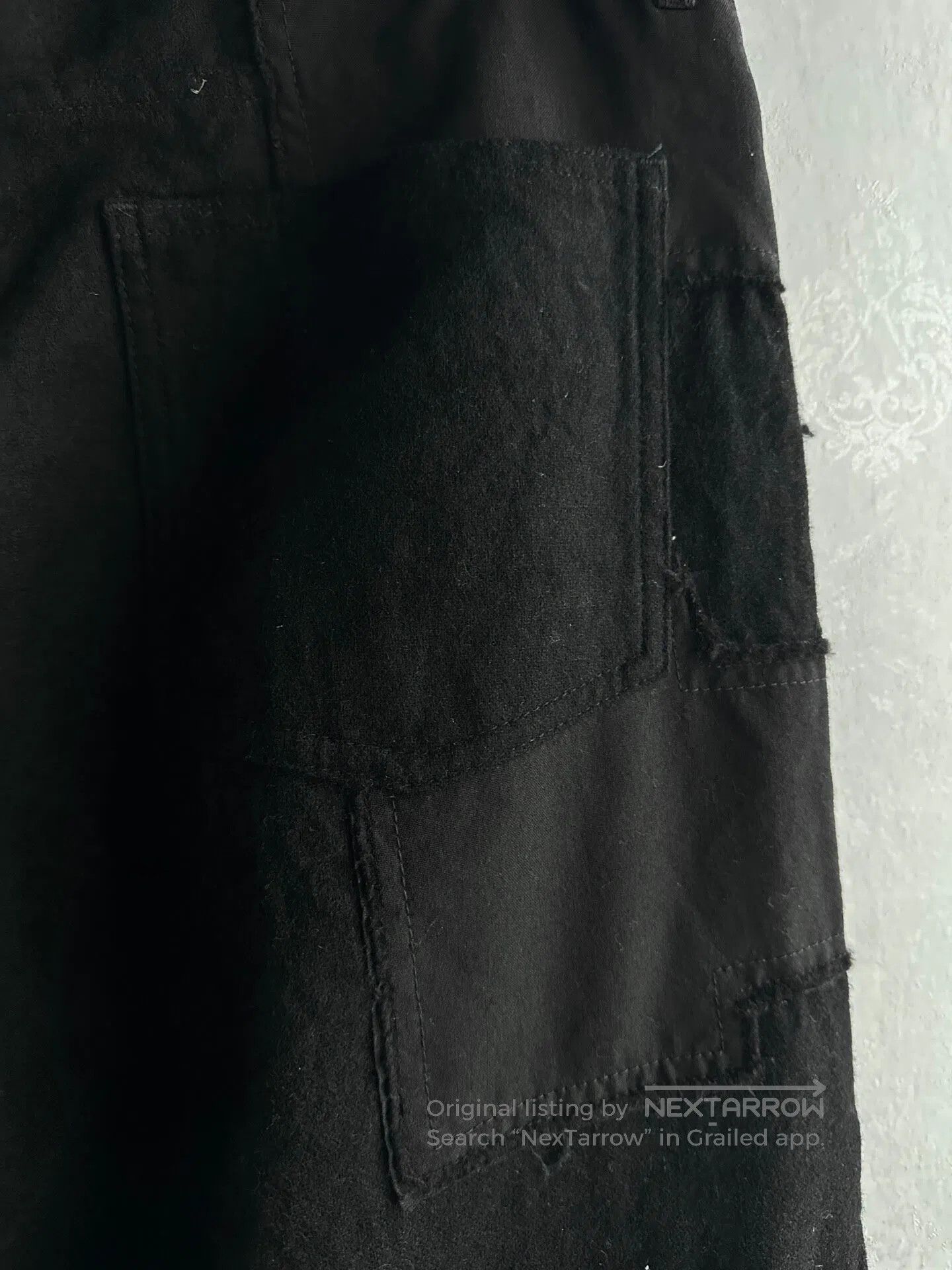 Comme des Garcons Comme des Garcons sizem homme plus Damaged Spliced Pants| Size US 32 / EU 48 - 3 Thumbnail