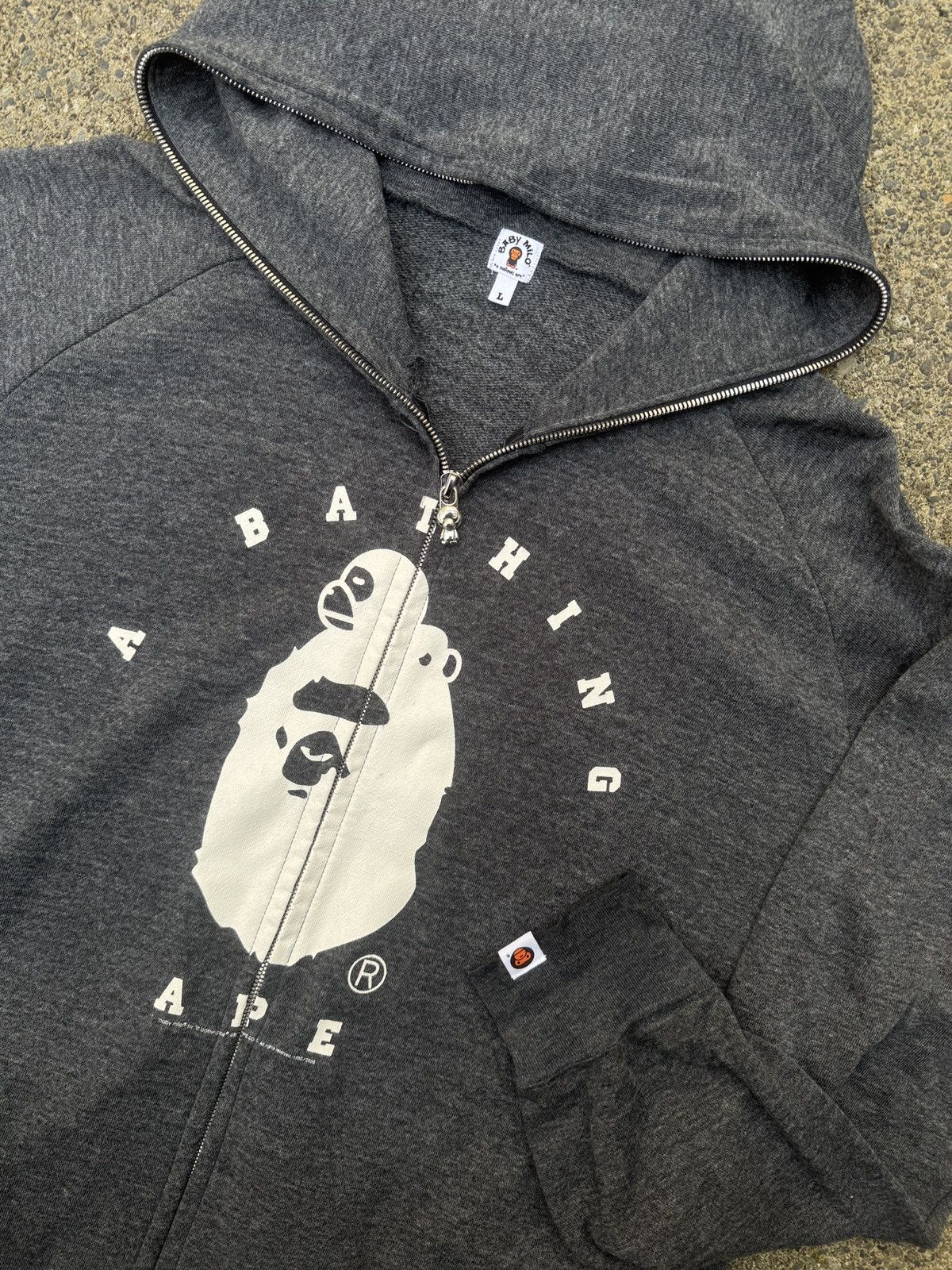 Bape 2006 Bape Baby Milo Full Zip Hoodie Size US L / EU 52-54 / 3 - 2 Thumbnail