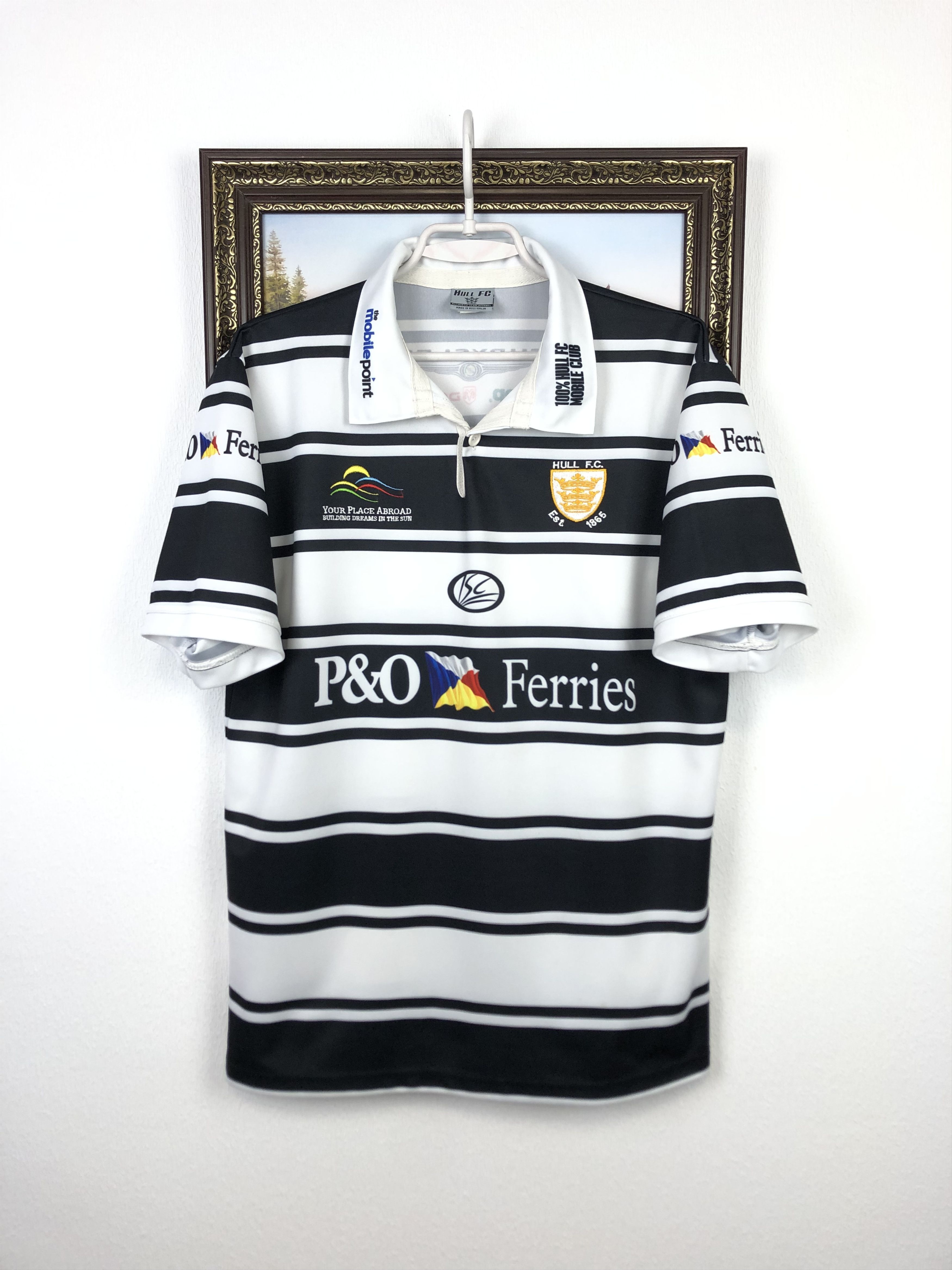 Vintage Hull FC Rugby League Shirt Jersey Camiseta ISC Tee Hype Size US M / EU 48-50 / 2 - 1 Thumbnail