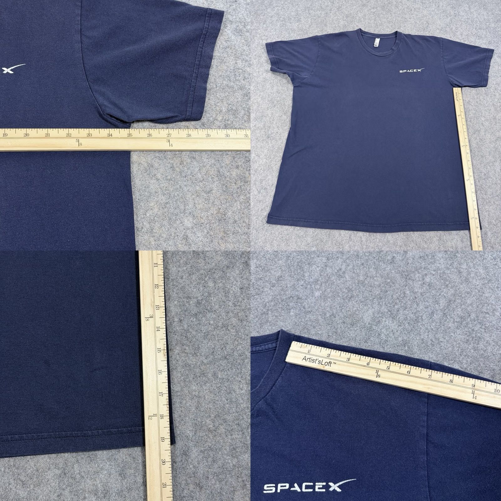 American Apparel American Apparel T-Shirt Black Size 2XL Space SpaceX Graphics Mens Size US XXL / EU 58 / 5 - 9 Thumbnail