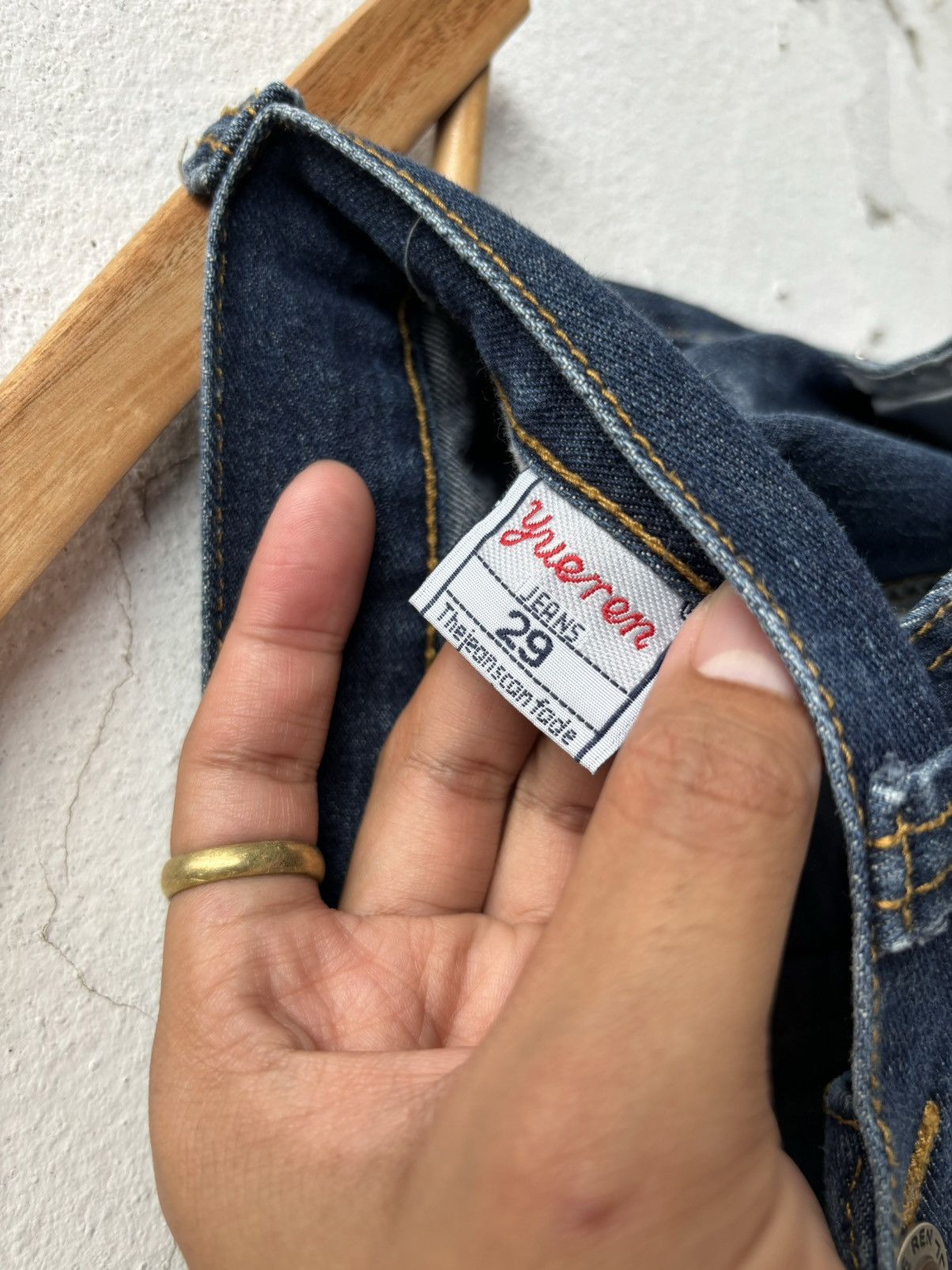 Japanese Brand Vintage Yue REN BOY Jeans (JNCO Style) Skateboard Size US 26 / EU 42 - 10 Thumbnail