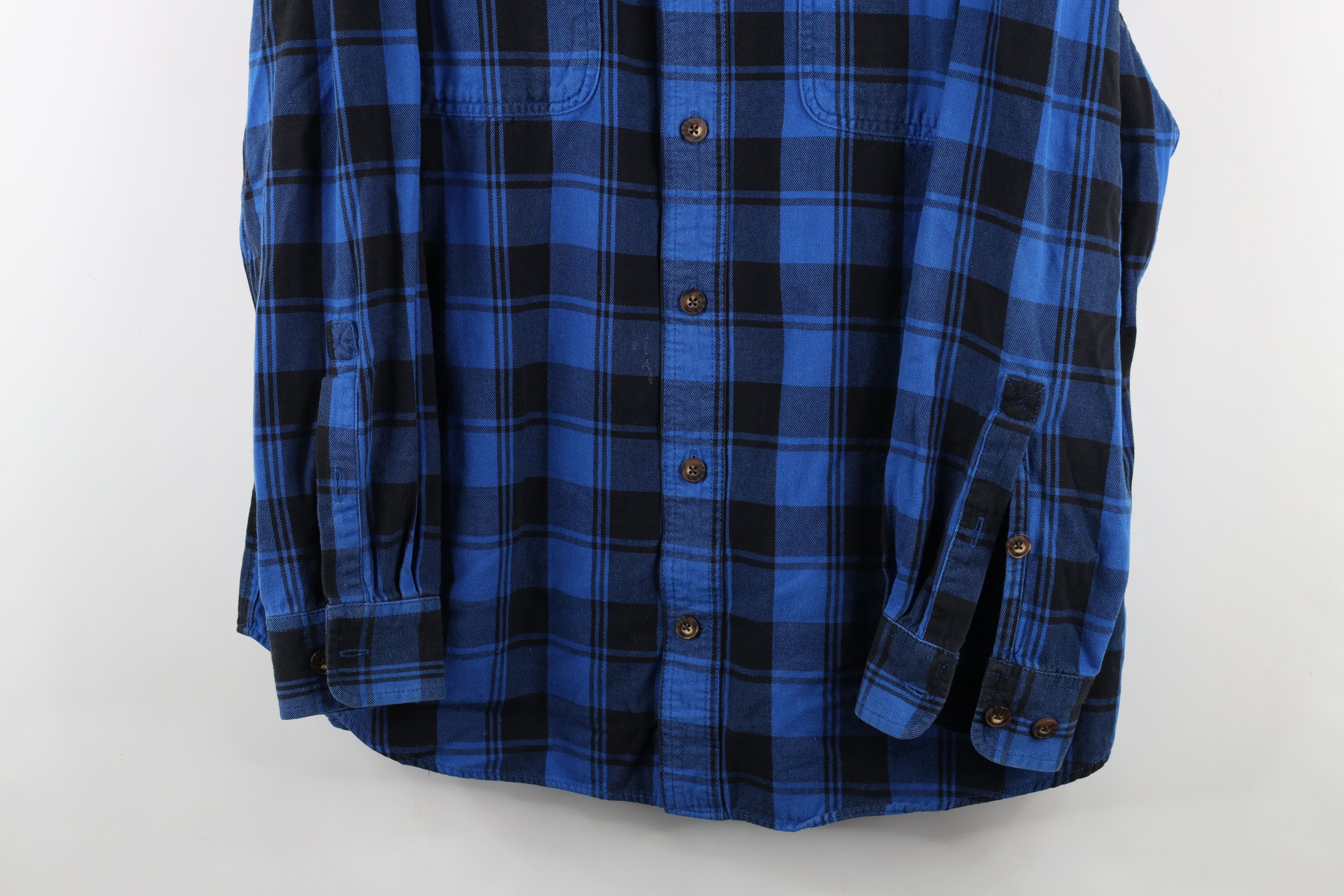 Duluth Trading Company × Vintage Duluth Trading Co Heavyweight Flannel Button Down Shirt Size US L / EU 52-54 / 3 - 3 Thumbnail