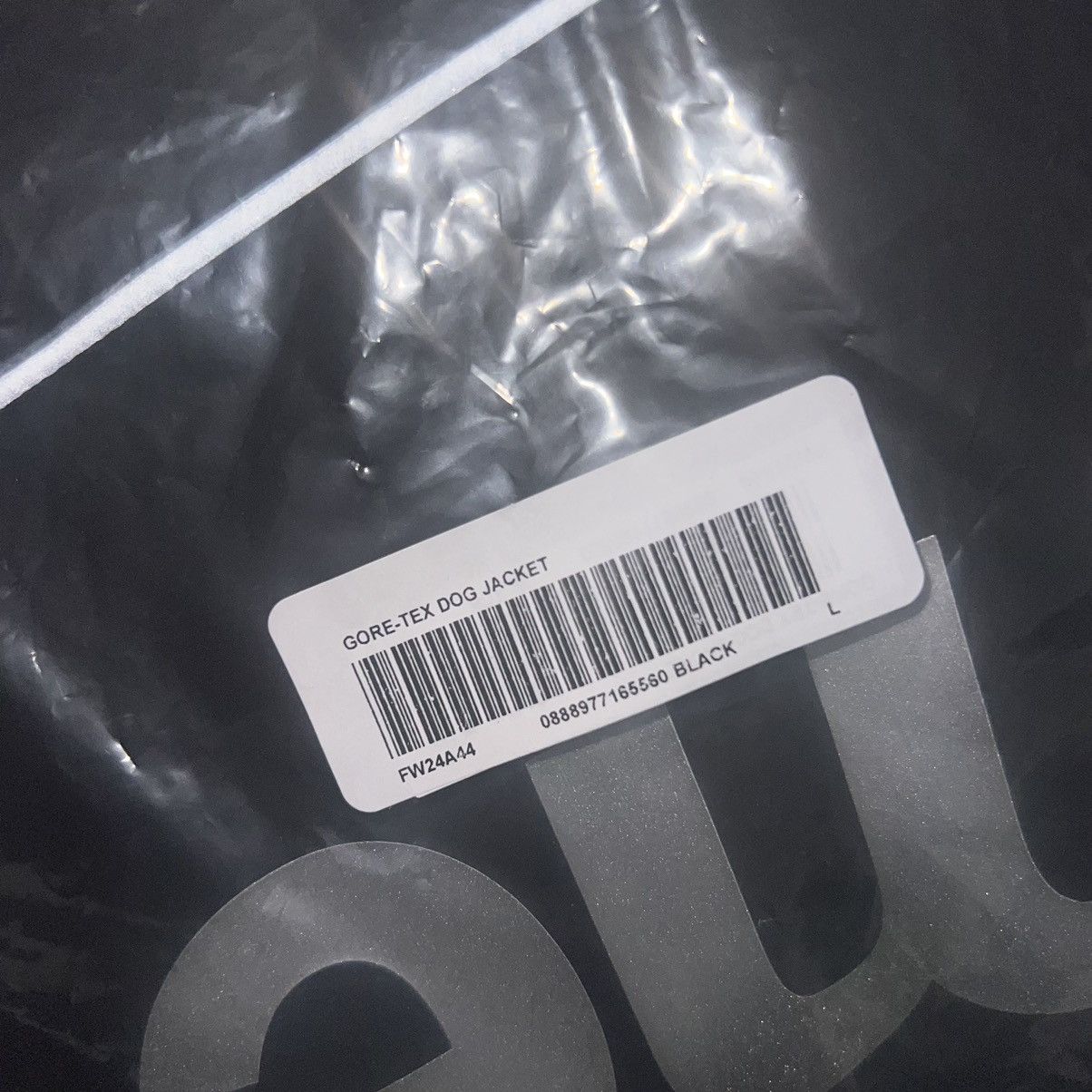 Supreme Supreme Gore-Tex dog Jacket Black Size: Large Size US L / EU 52-54 / 3 - 6 Thumbnail