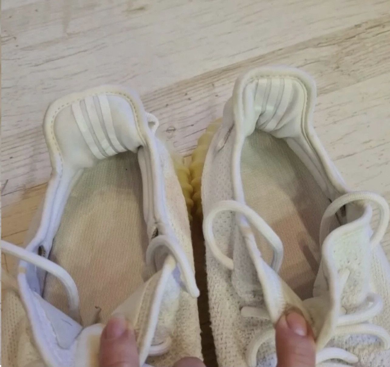 Adidas Adidas Yeezy Boost 350 V2 “White” (CP9366) – Size US 12 Size US 12 / EU 45 - 6 Thumbnail