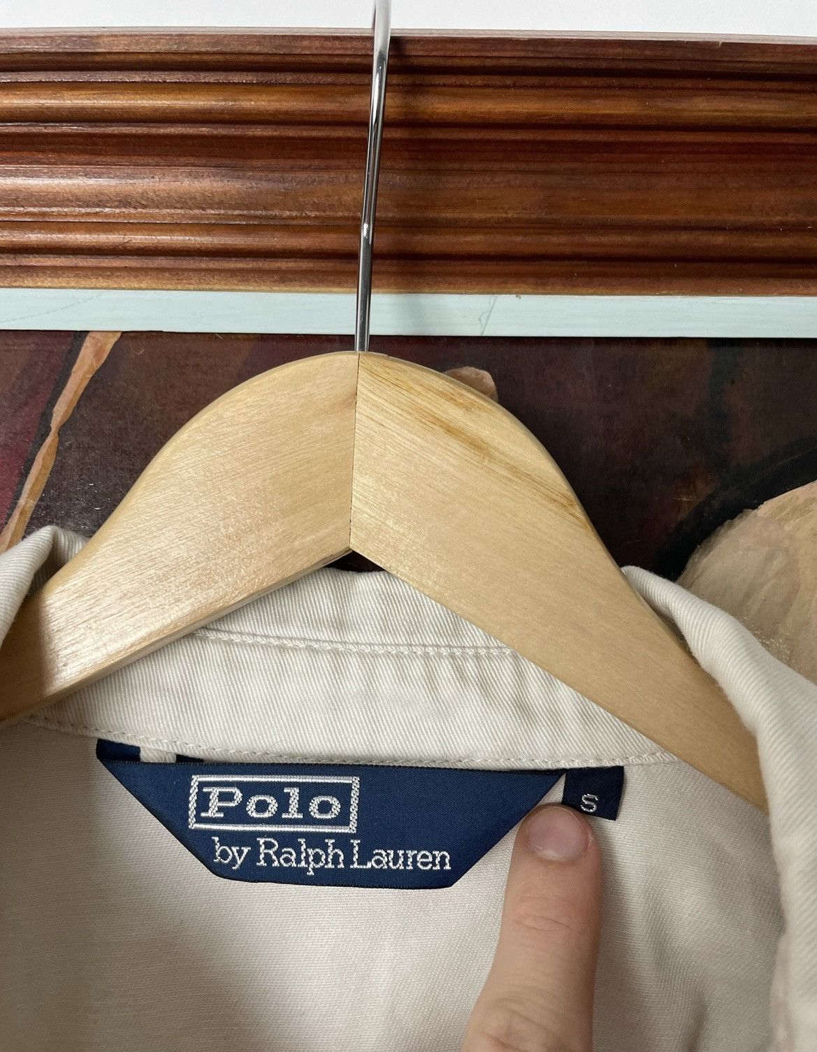 Ralph Lauren Polo Ralph Lauren Vintage Beige Jacket Casual 90s Mini Logo Size US S / EU 44-46 / 1 - 3 Thumbnail