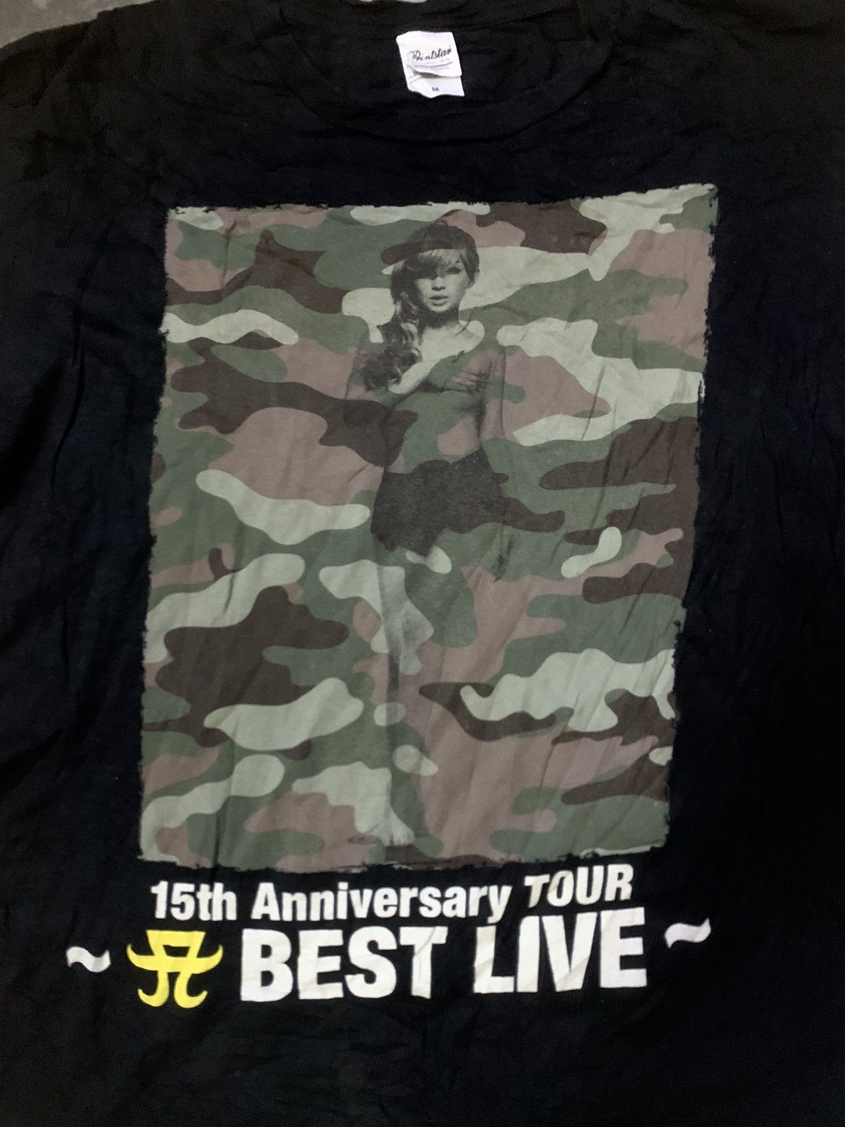 Band Tees × Japanese Brand × Vintage Ayumi Hamasaki 15th Anniversary Tour 2013 Promo Tee Size US M / EU 48-50 / 2 - 3 Thumbnail
