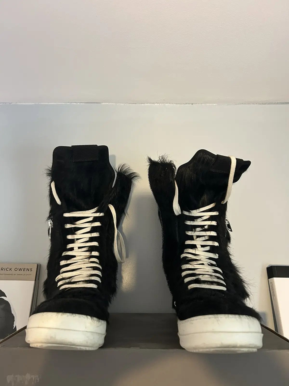 Rick Owens Rick Owens Pony Hair Cargobaskets Size US 10 / EU 43 - 4 Thumbnail