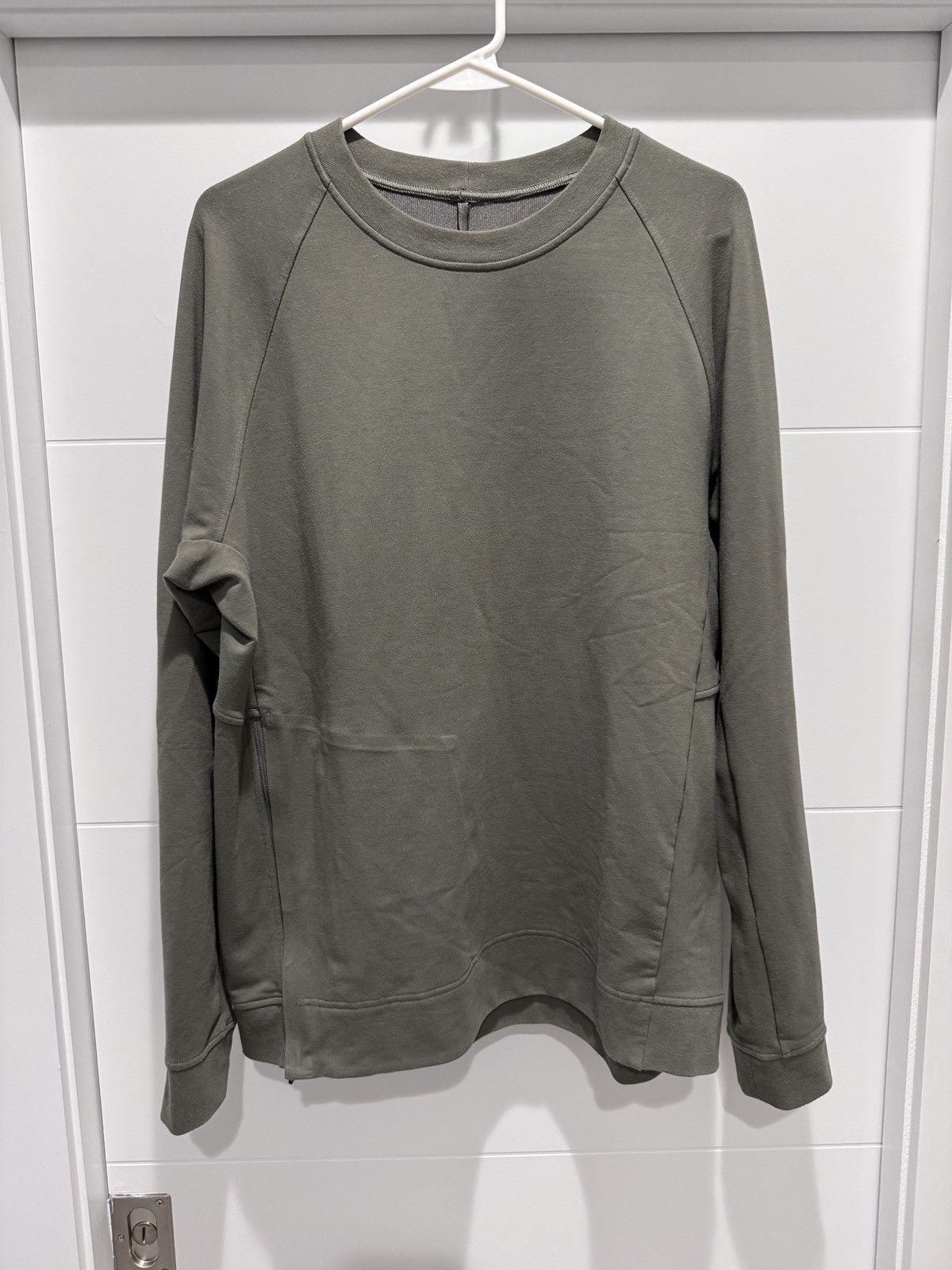Lululemon Lululemon City Sweat Rover Green Crewneck Sweatshirt Size L Size US L / EU 52-54 / 3 - 1 Thumbnail