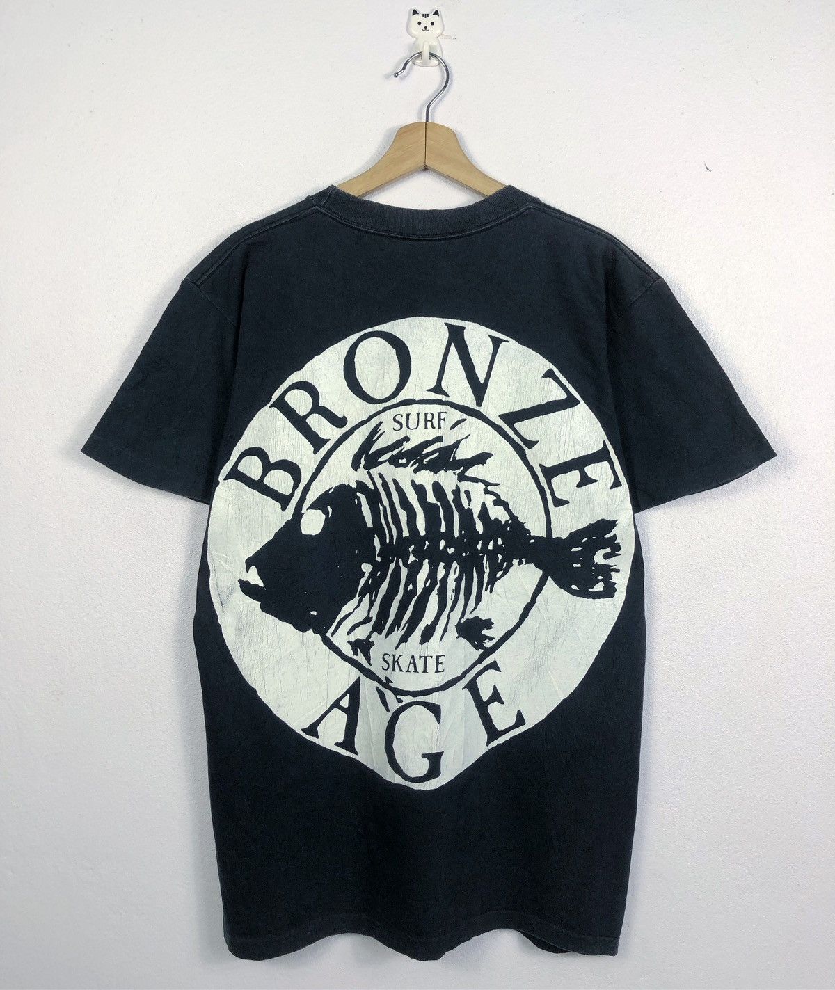 Vintage Rare Vintage Bronze Age Skateboard Tee Made in USA Size US M / EU 48-50 / 2 - 1 Thumbnail