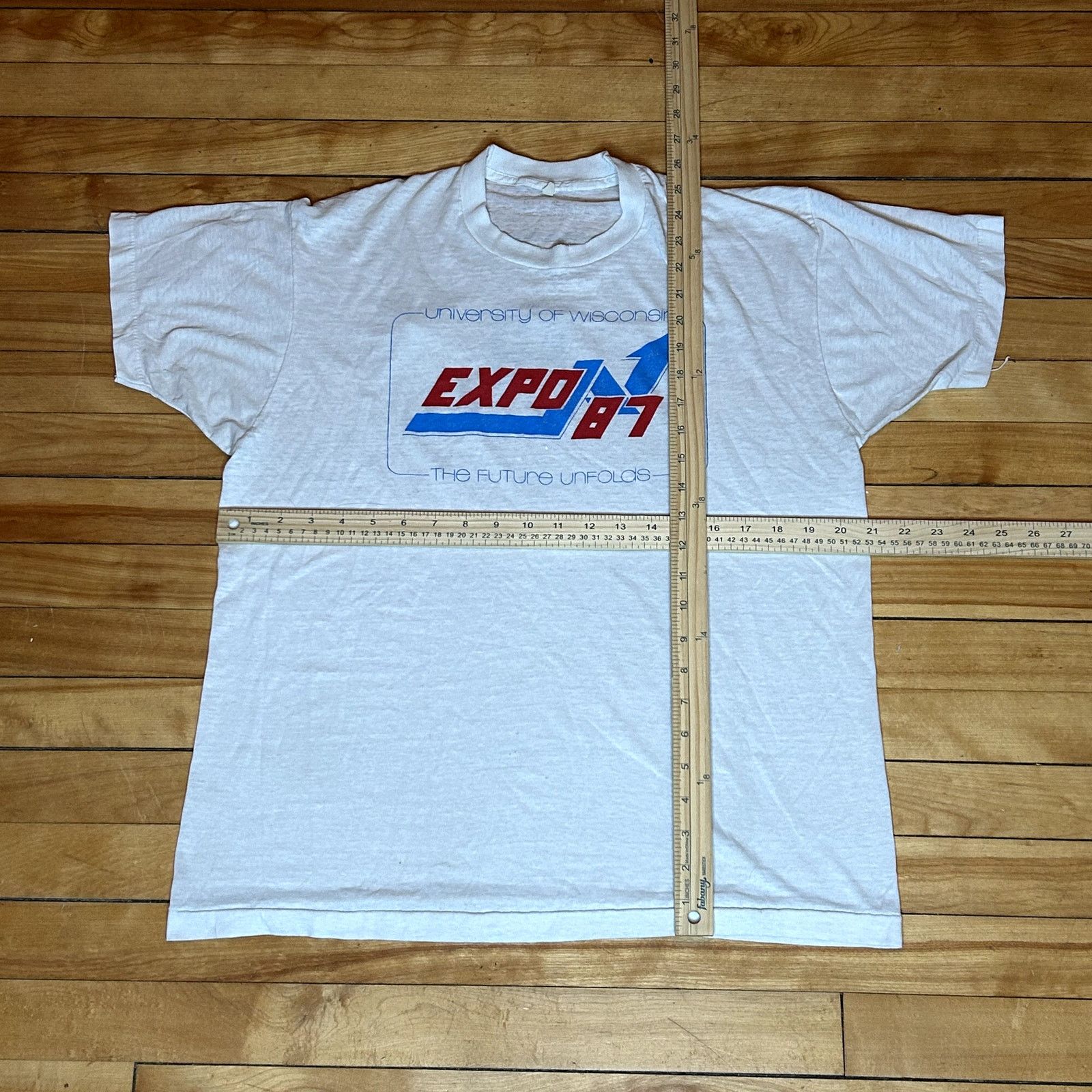 Vintage Vintage University Of Wisconsin Expo T-Shirt Size US M / EU 48-50 / 2 - 3 Thumbnail