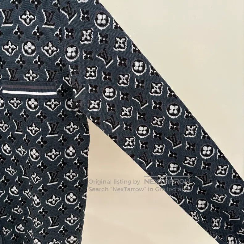 Louis Vuitton Louis Vuitton Printed Mulberry Silk Knitted Cardigan sweat Size M / US 6-8 / IT 42-44 - 4 Thumbnail