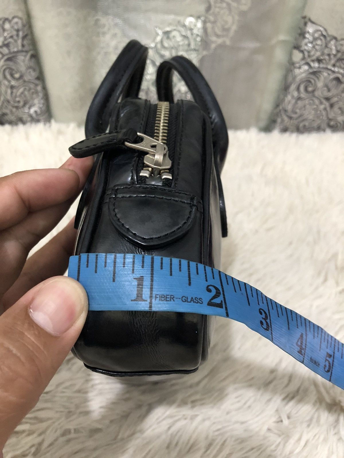 Comme des Garcons × Designer COMME des GARCONS Mini Leather Handbag Size ONE SIZE - 24 Thumbnail