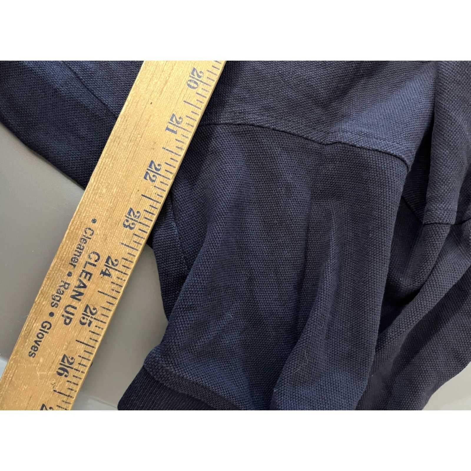 Izod VINTAGE? No. IZOD GOLF POLO SHIRT Men’s XXL Blue Solid Knit 100% Cotton Short Sleeve Button Collar Polo Brand IZOD Golf Classic Mens 2XL Blue Polo Size US XXL / EU 58 / 5 - 5 Thumbnail
