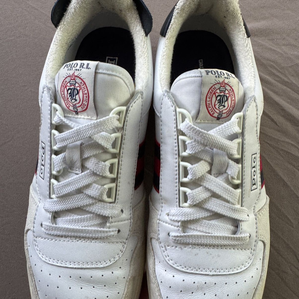 Polo Ralph Lauren Polo Ralph Lauren Polo Court Sneakers Size US 9.5 / EU 42-43 - 4 Thumbnail