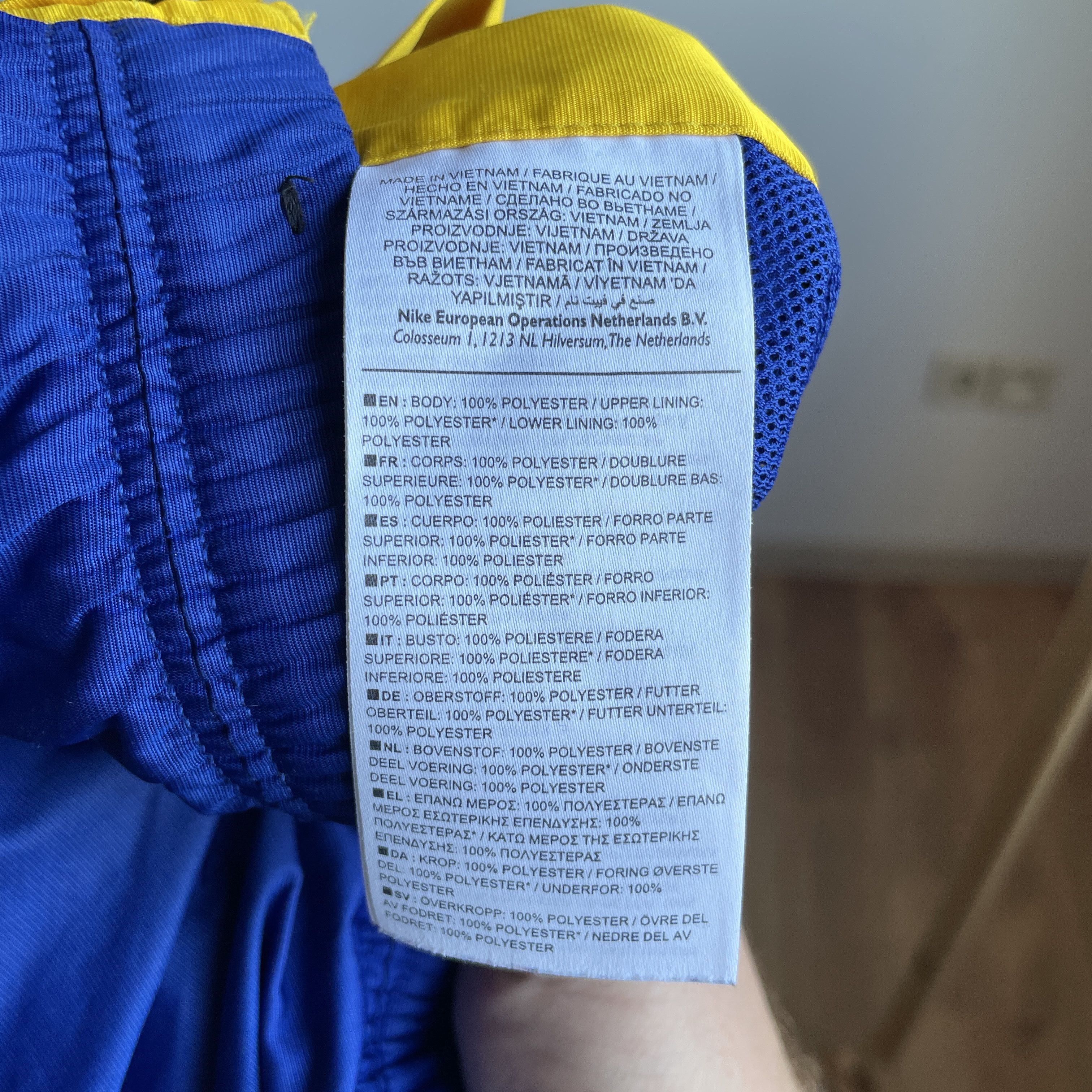 Nike Nike Golden State Warriors Tear Away Track Pants Size M Size US 32 / EU 48 - 10 Thumbnail